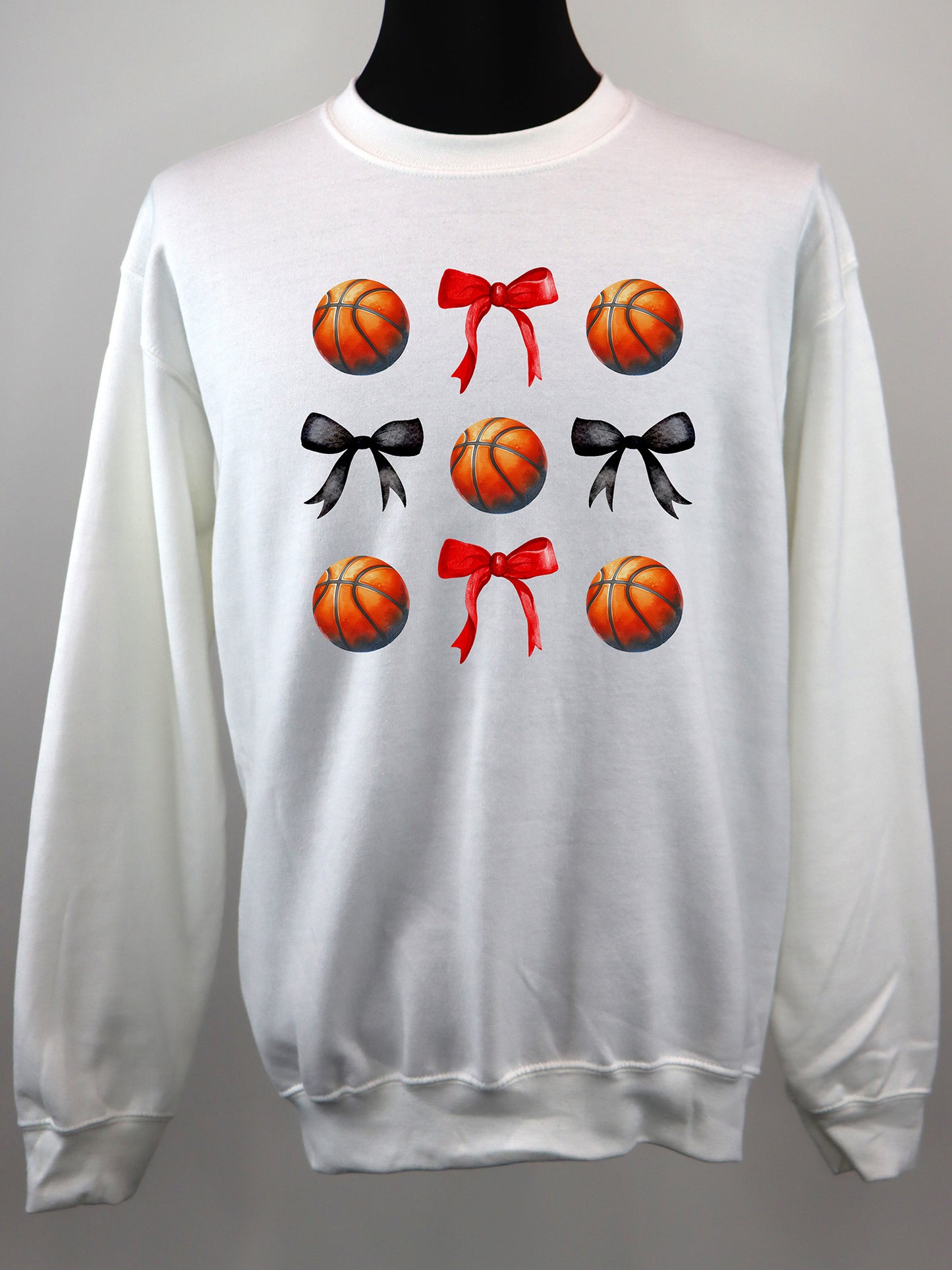 Basketball Coquette CREWNECK- Multiple Colors