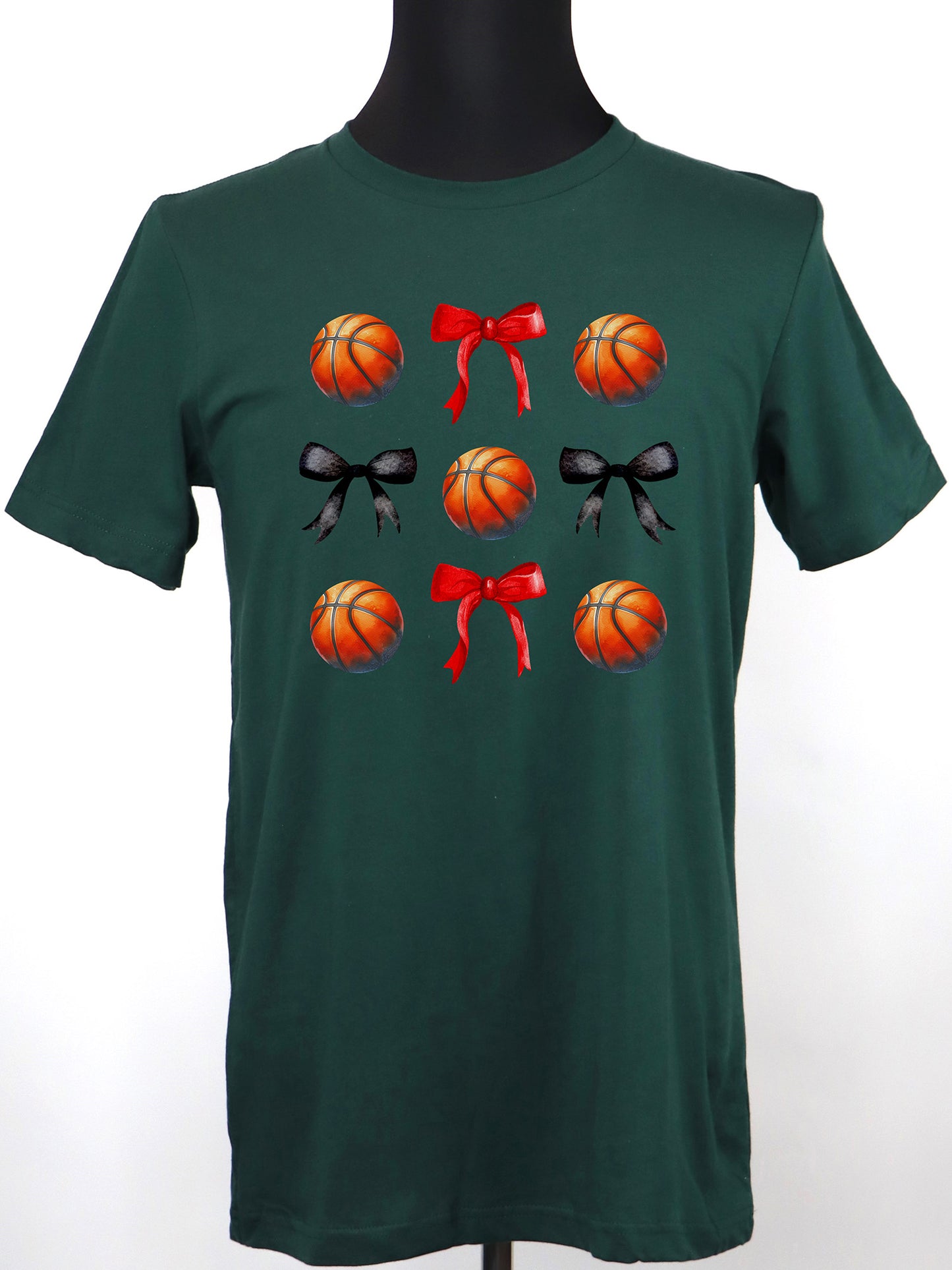 Basketball Coquette TEE- Multiple Colors