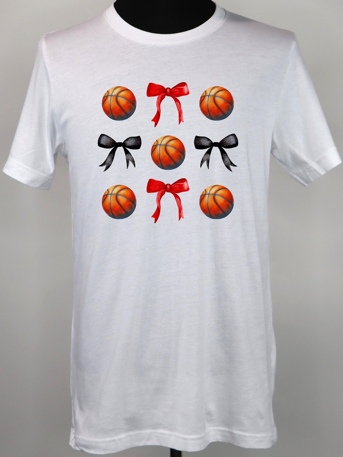 Basketball Coquette TEE- Multiple Colors