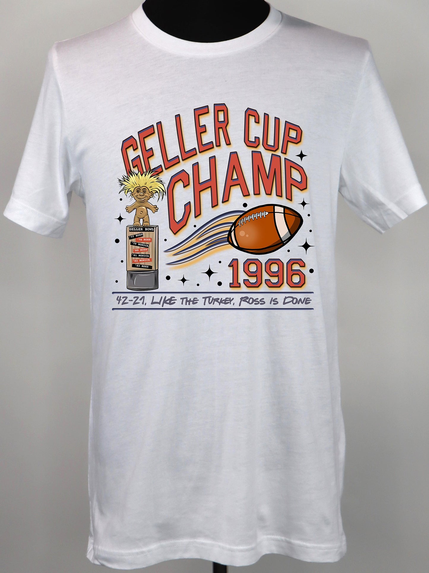 Geller Cup Champ TEE- Multiple Colors