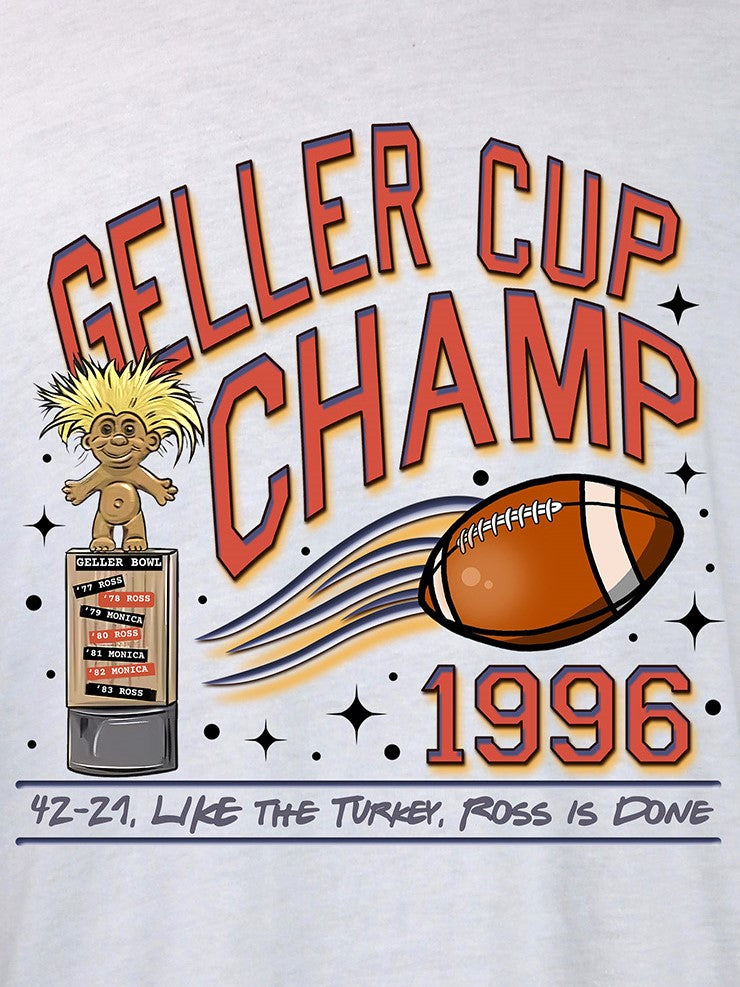 Geller Cup Champ TEE- Multiple Colors
