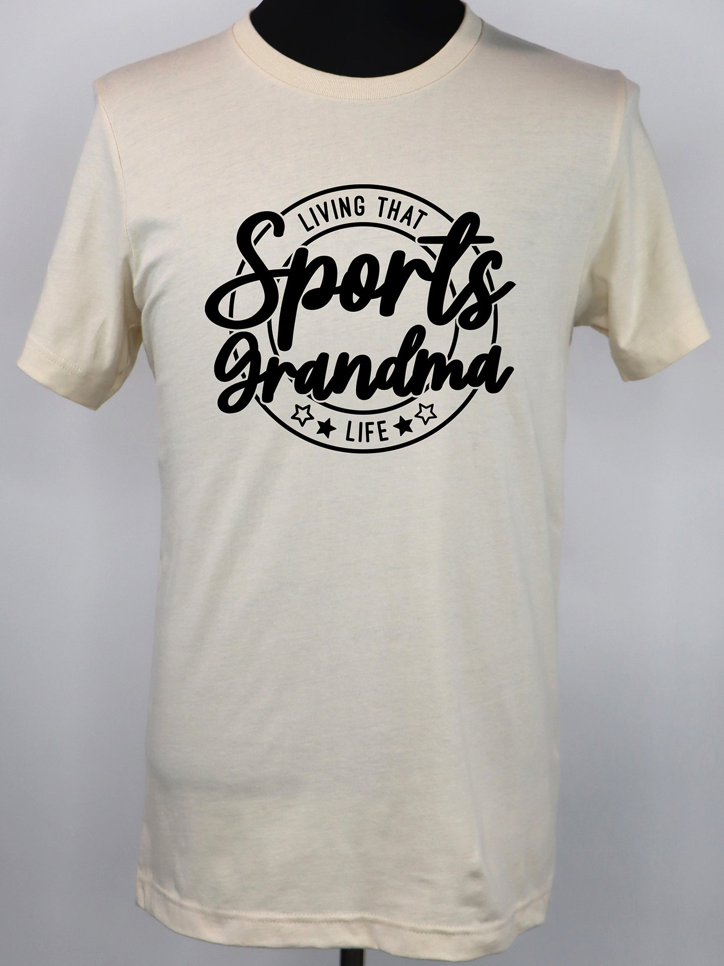 Living that Sports Grandma Life (black) TEE- Multiple Colors