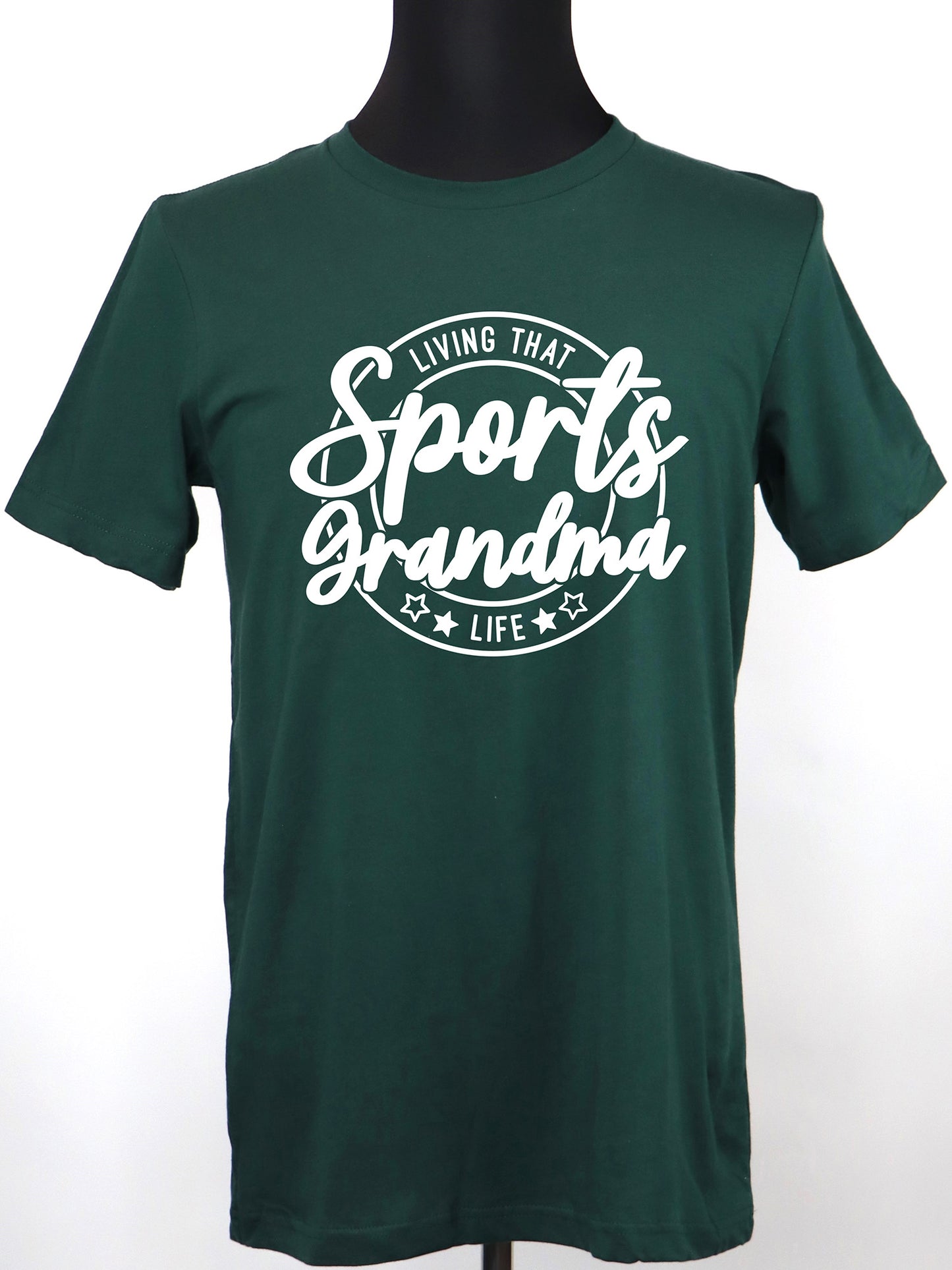 Living that Sports Grandma Life (white) TEE- Multiple Colors