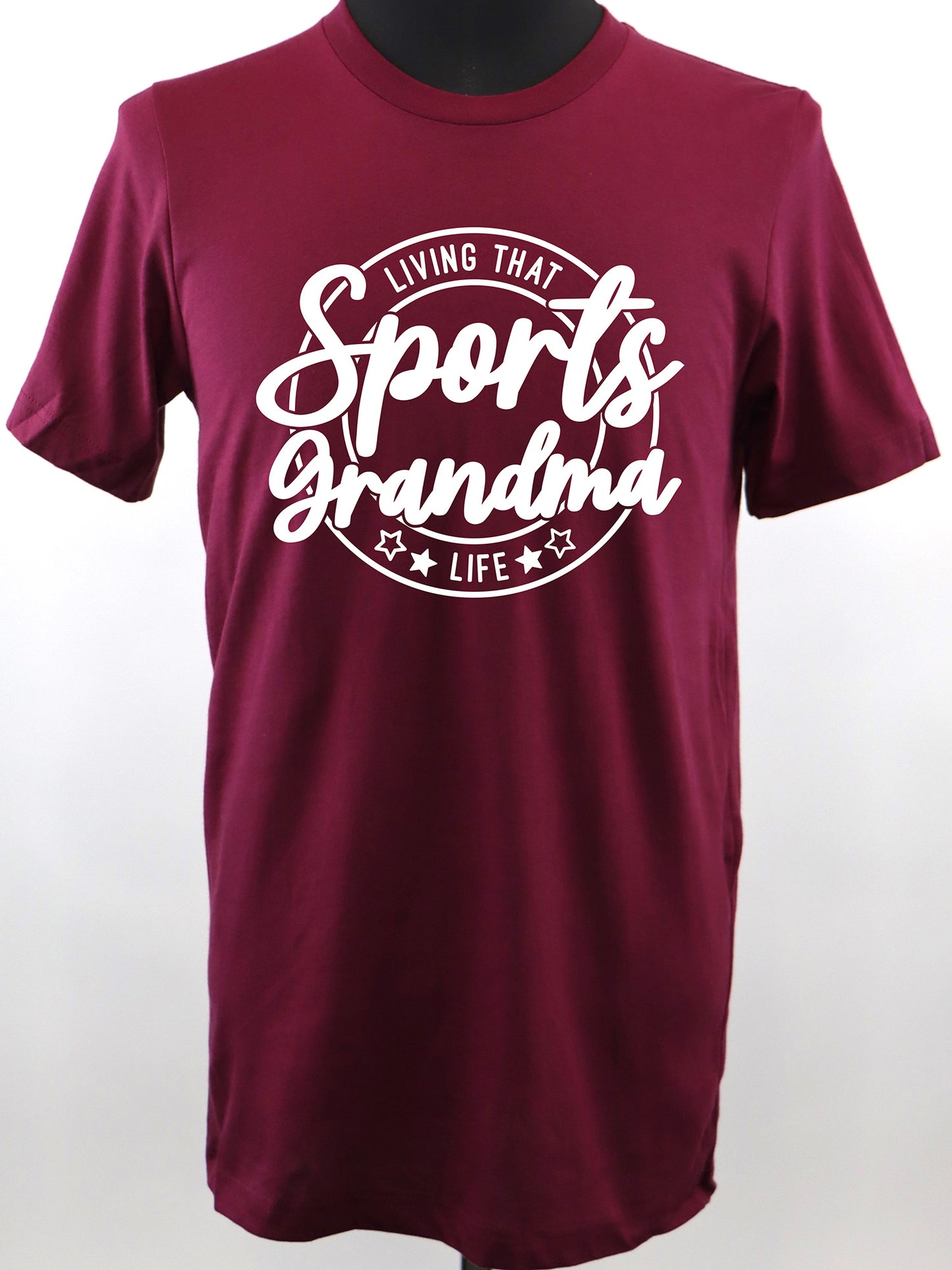Living that Sports Grandma Life (white) TEE- Multiple Colors