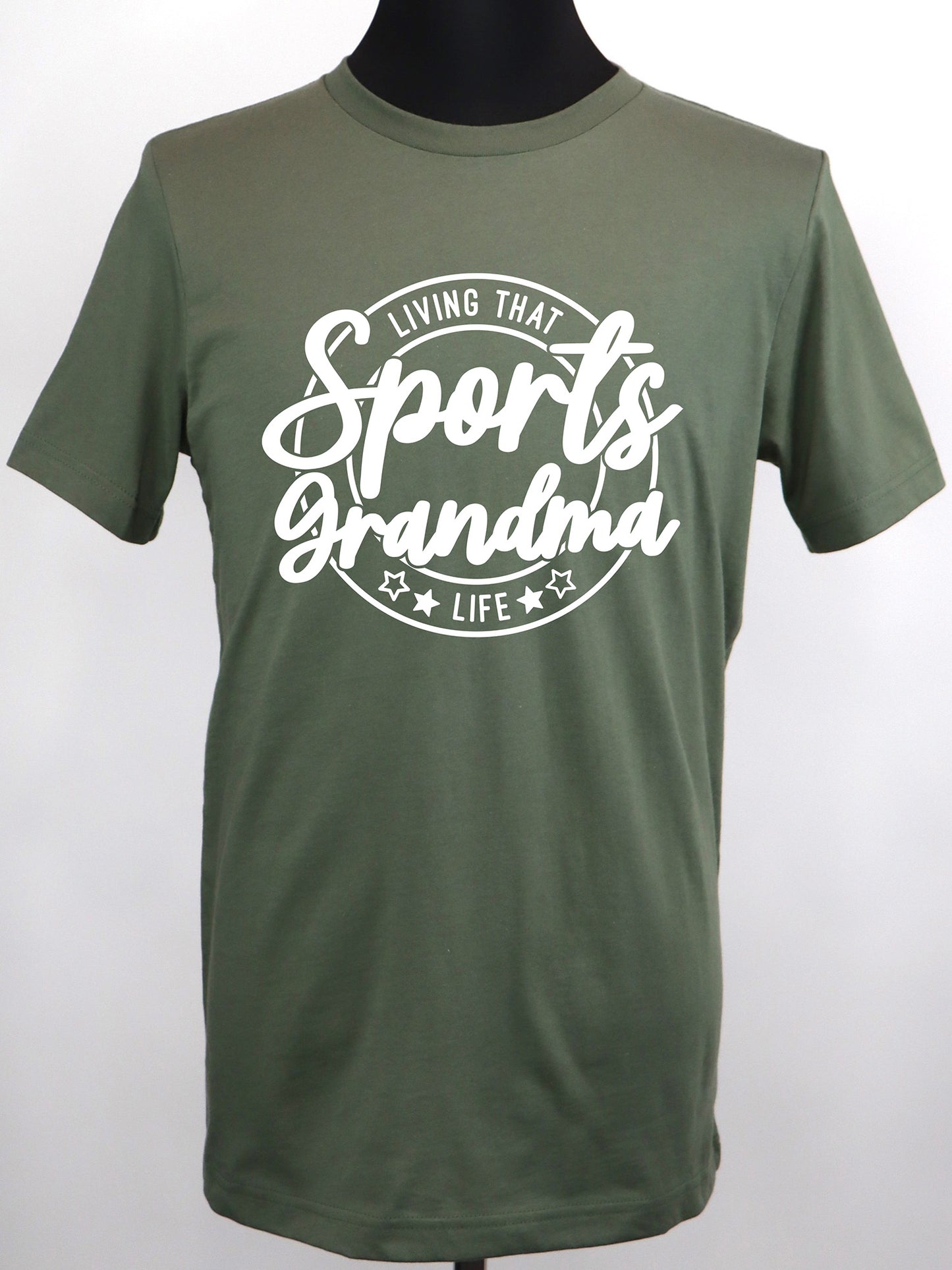 Living that Sports Grandma Life (white) TEE- Multiple Colors