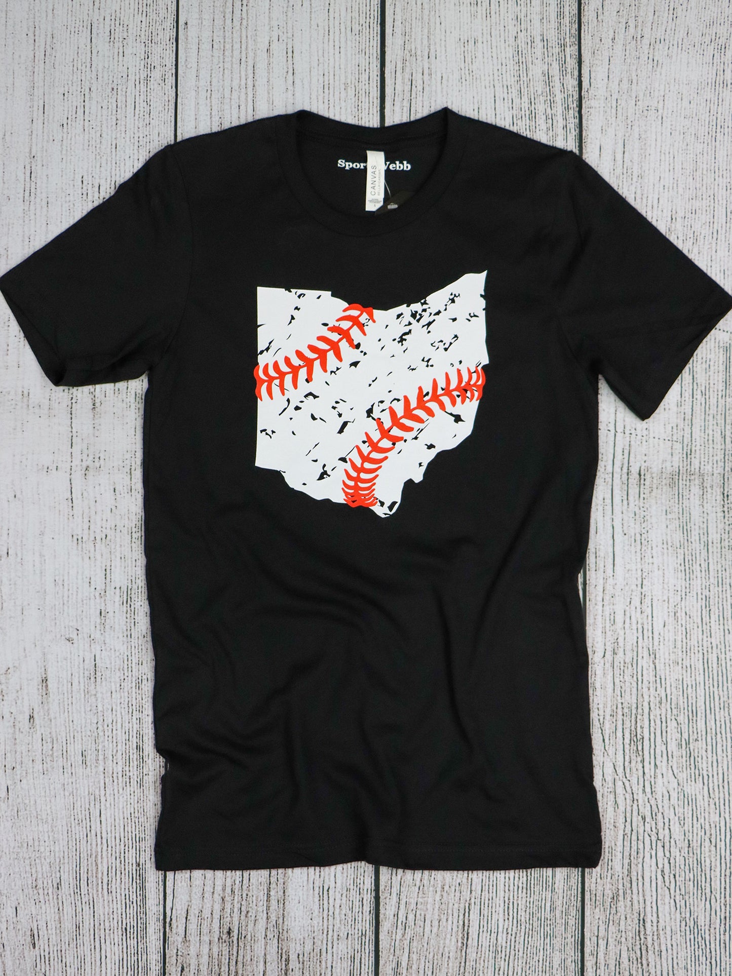 Ohio Baseball TEE- Black