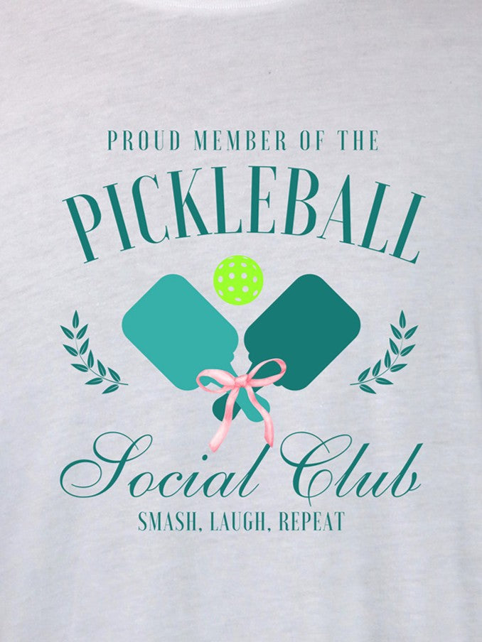 Pickleball Smash Laugh Repeat CREWNECK- Multiple Colors