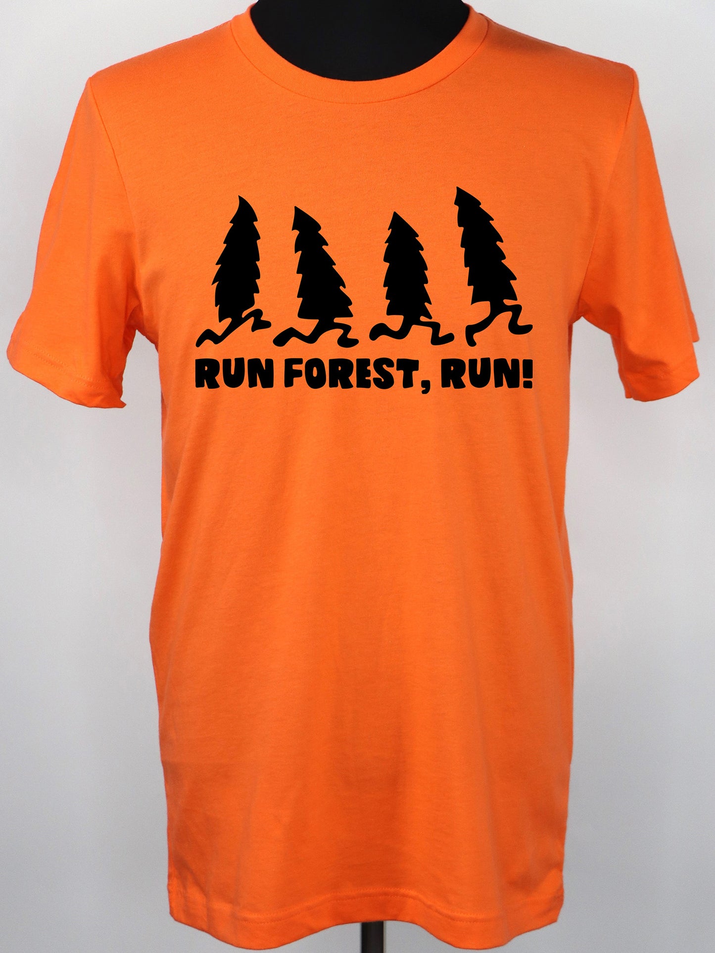Run Forest Run (black) TEE- Multiple Colors