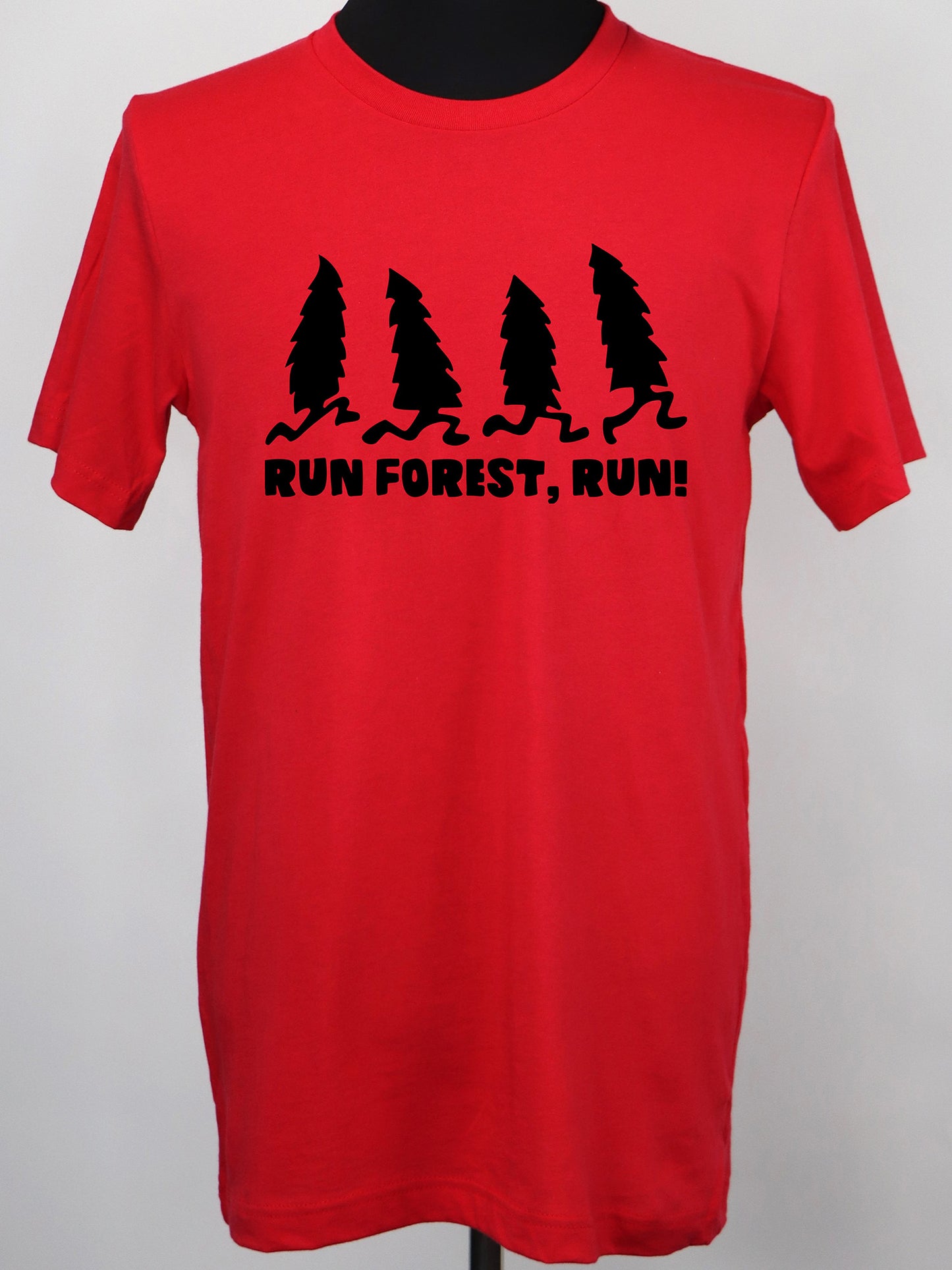 Run Forest Run (black) TEE- Multiple Colors