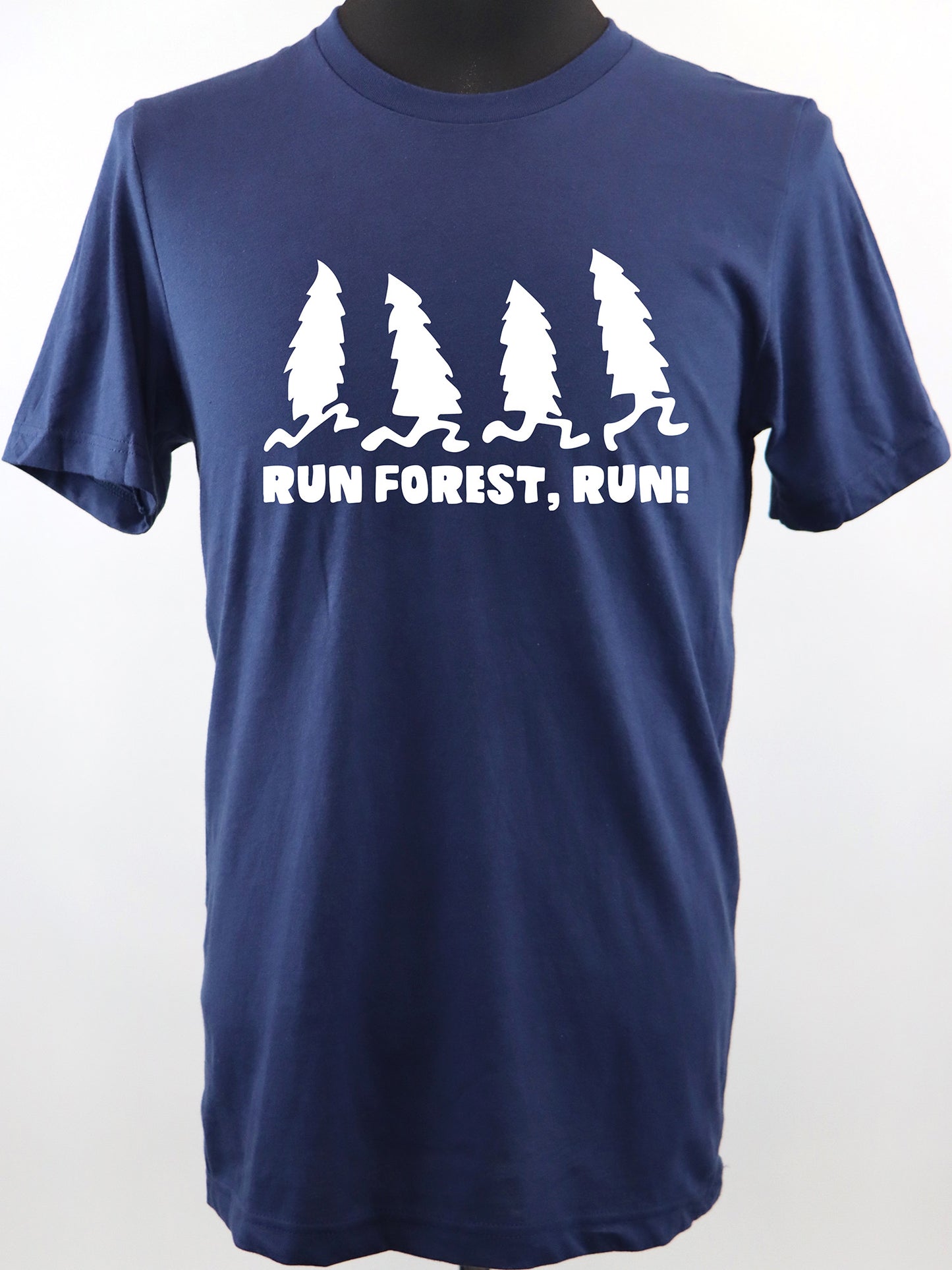 Run Forest Run (white) TEE- Multiple Colors