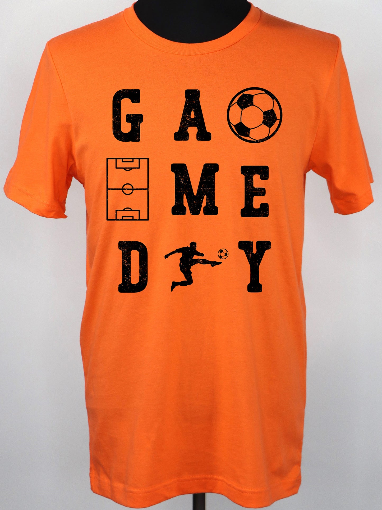 Soccer Game Day (black) TEE- Multiple Colors