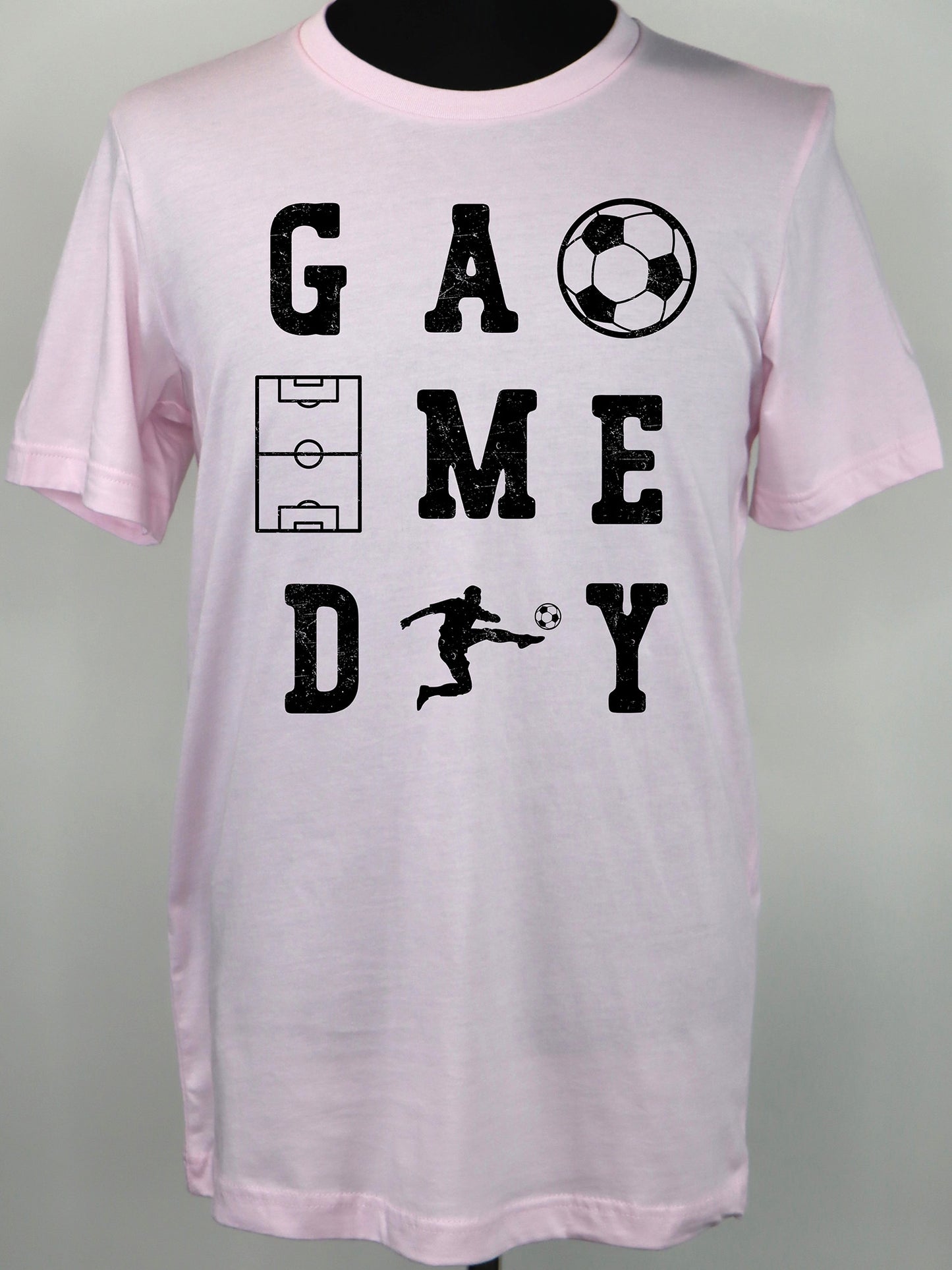 Soccer Game Day (black) TEE- Multiple Colors