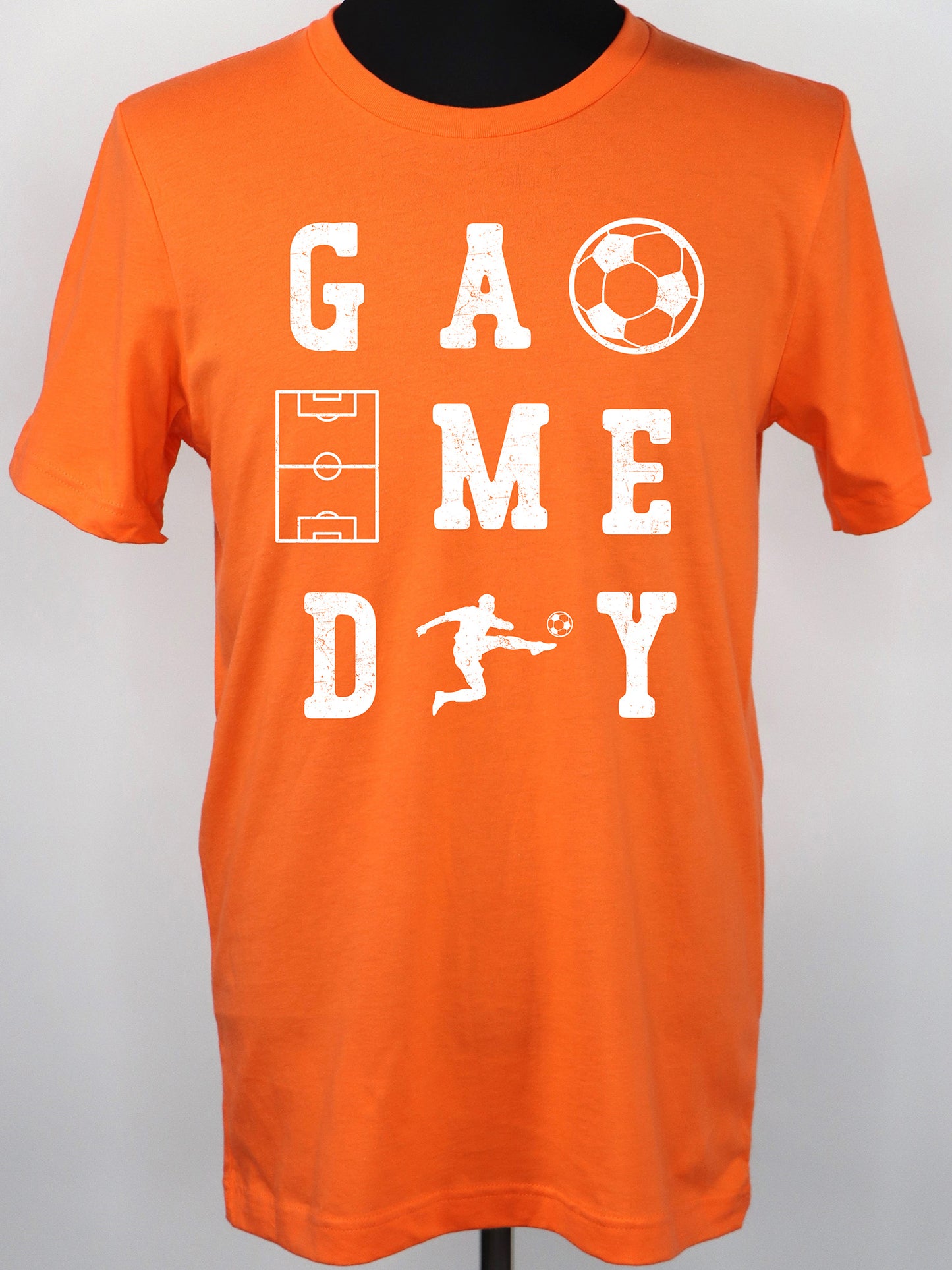 Soccer Game Day (white) TEE- Multiple Colors