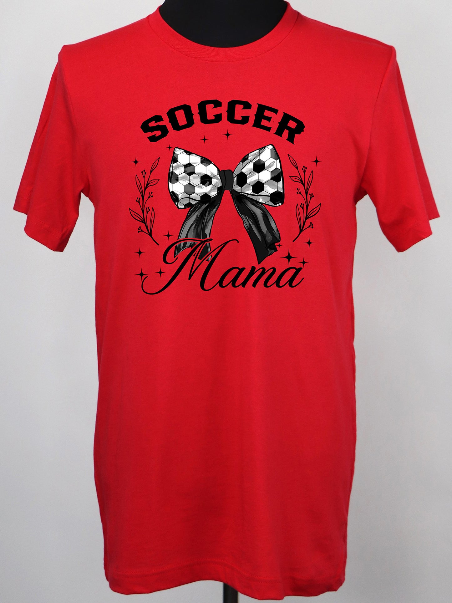 Soccer Mama Coquette TEE- Multiple Colors