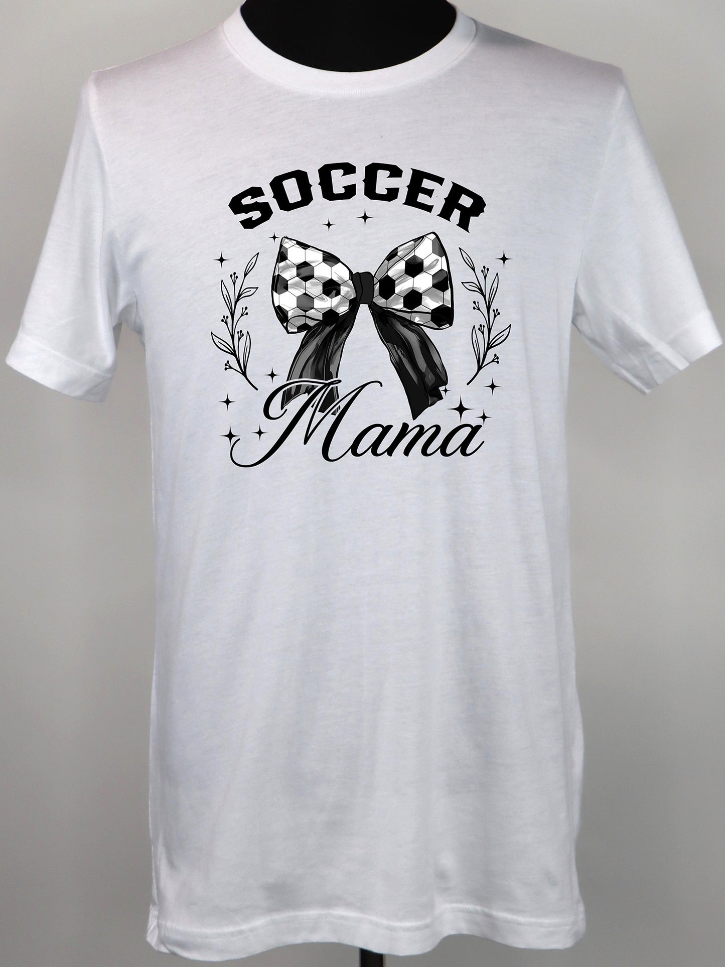 Soccer Mama Coquette TEE- Multiple Colors