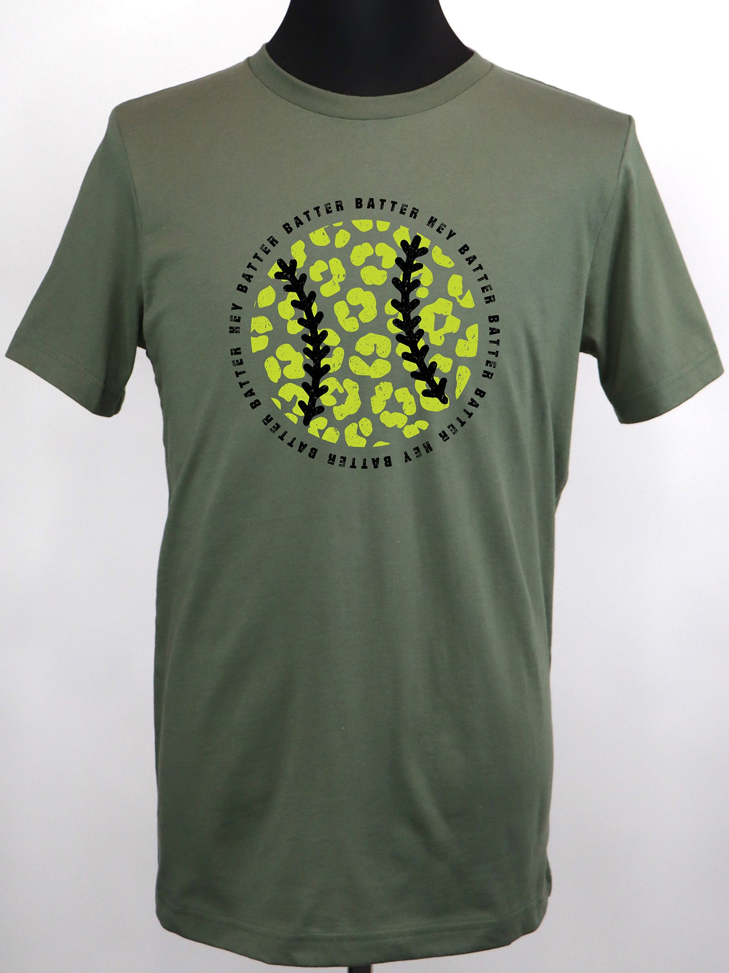Softball Leopard TEE- Multiple Colors