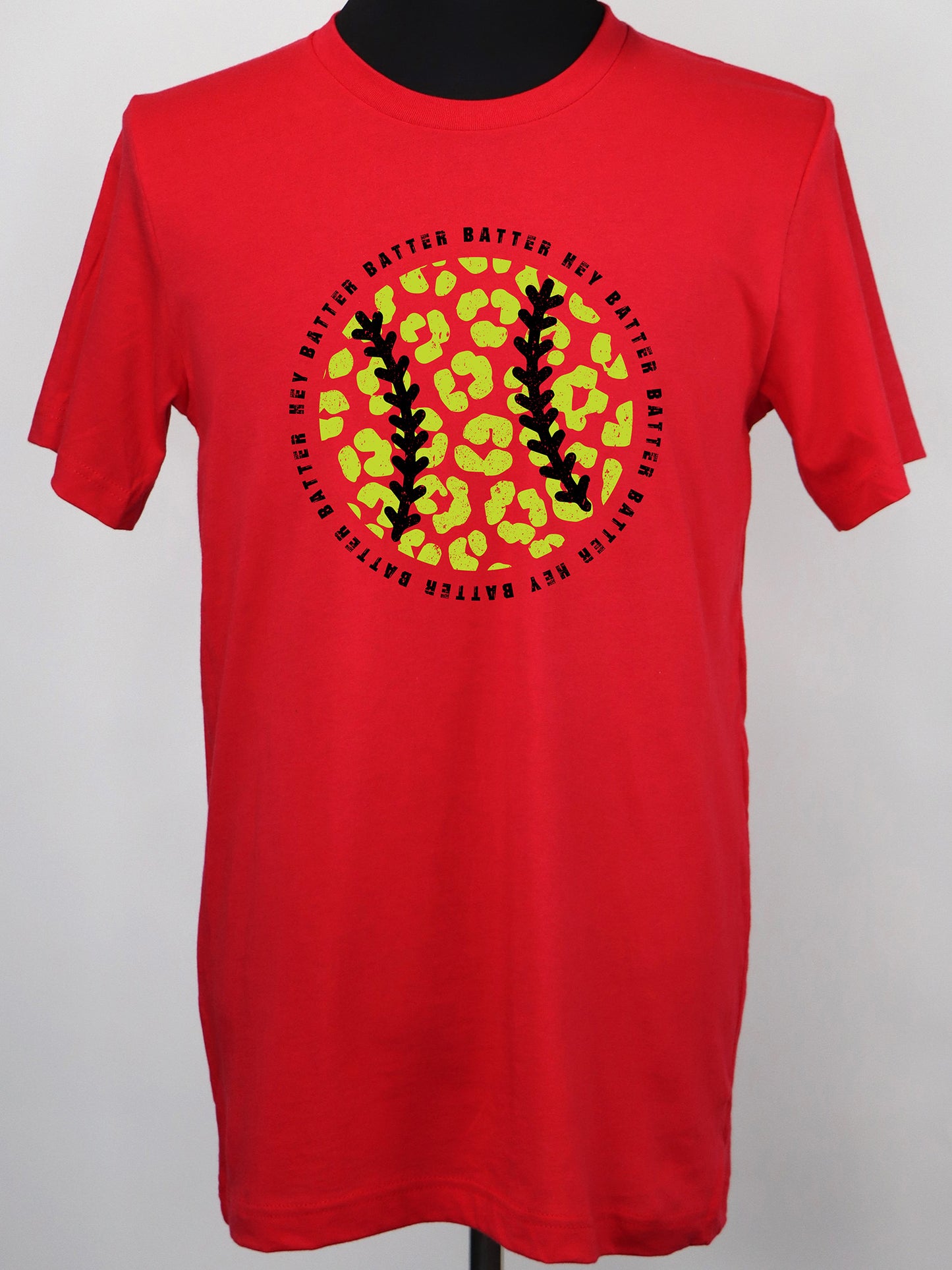 Softball Leopard TEE- Multiple Colors