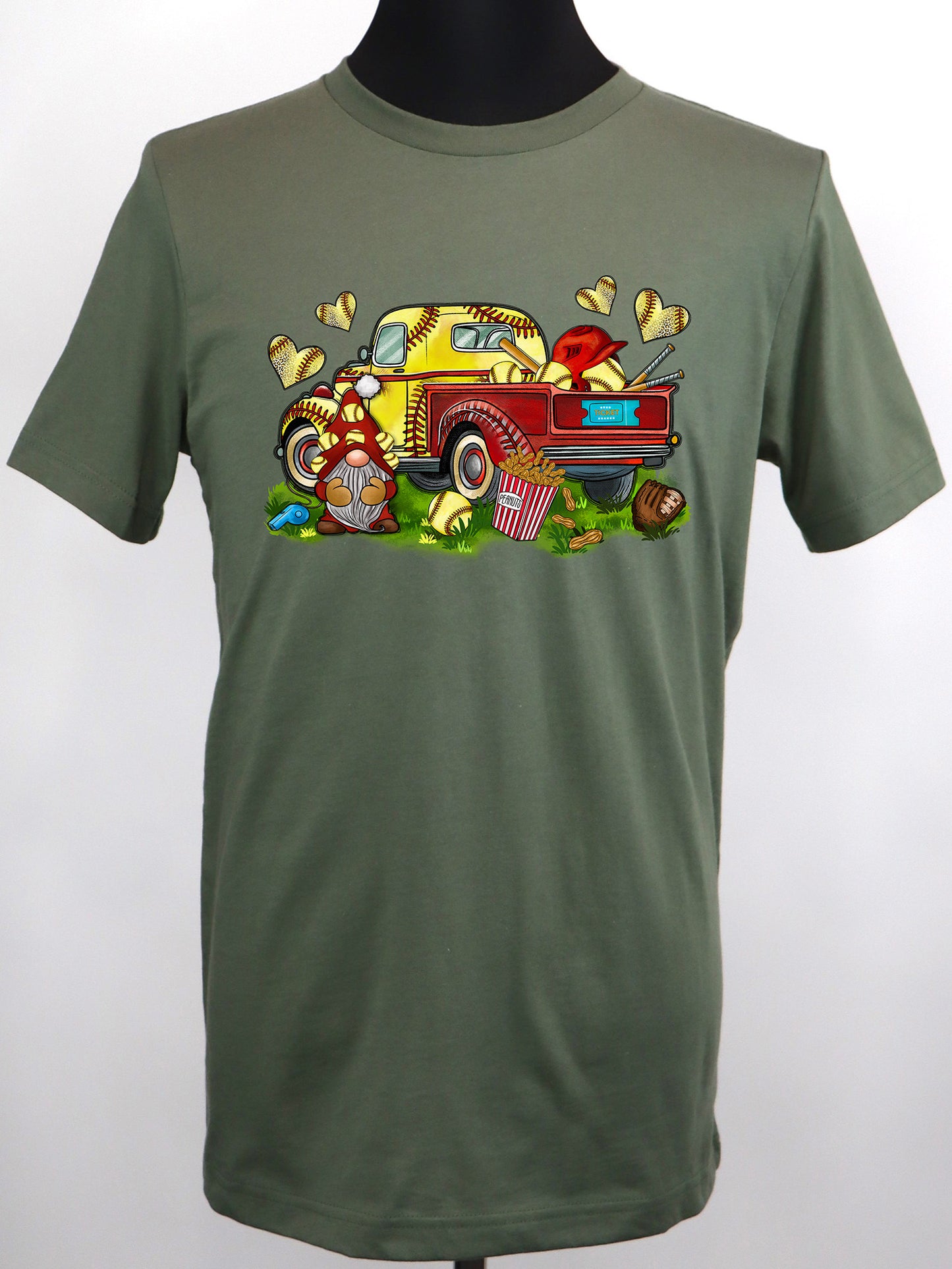 Softball Truck TEE- Multiple Colors
