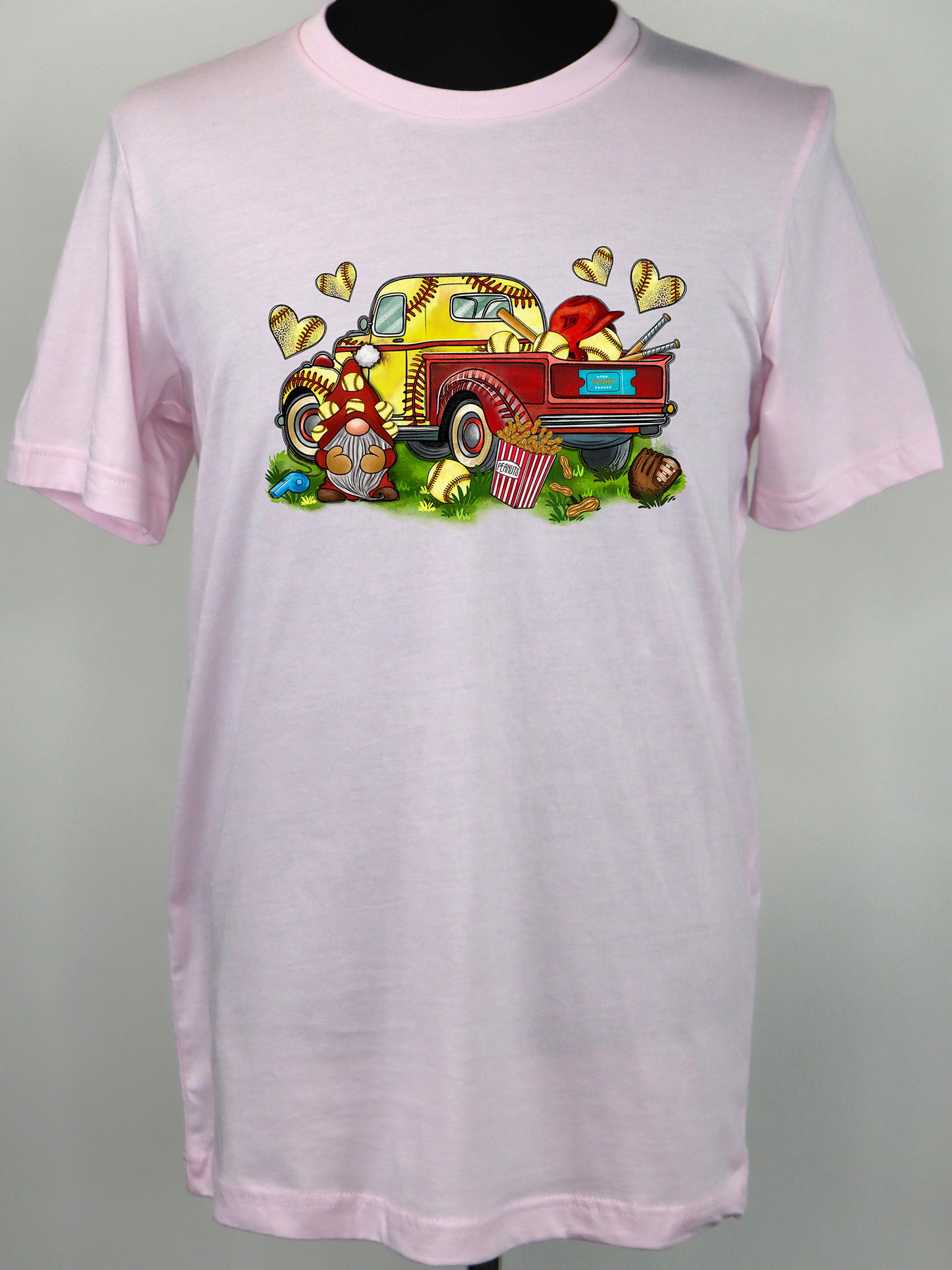 Softball Truck TEE- Multiple Colors