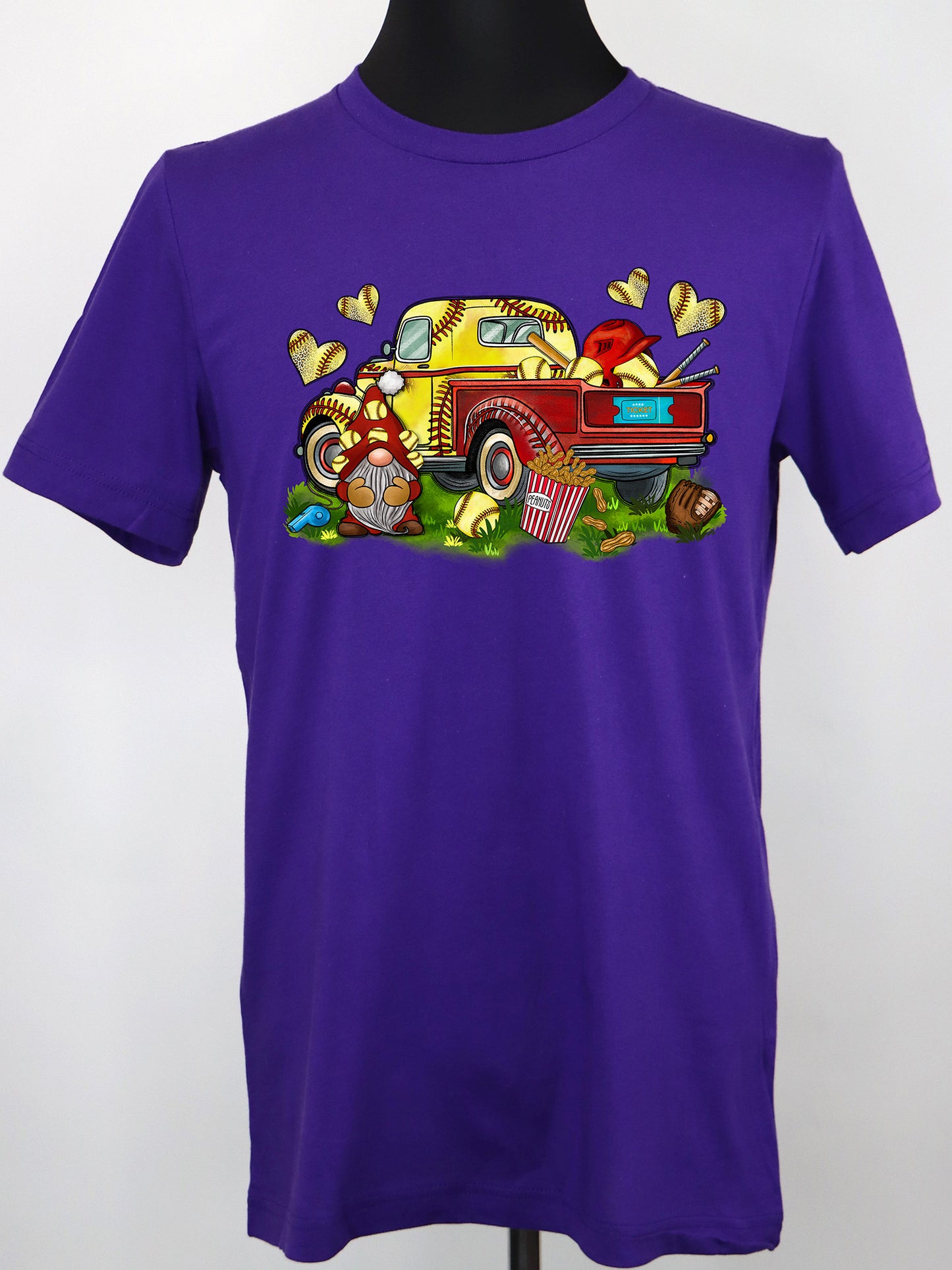 Softball Truck TEE- Multiple Colors