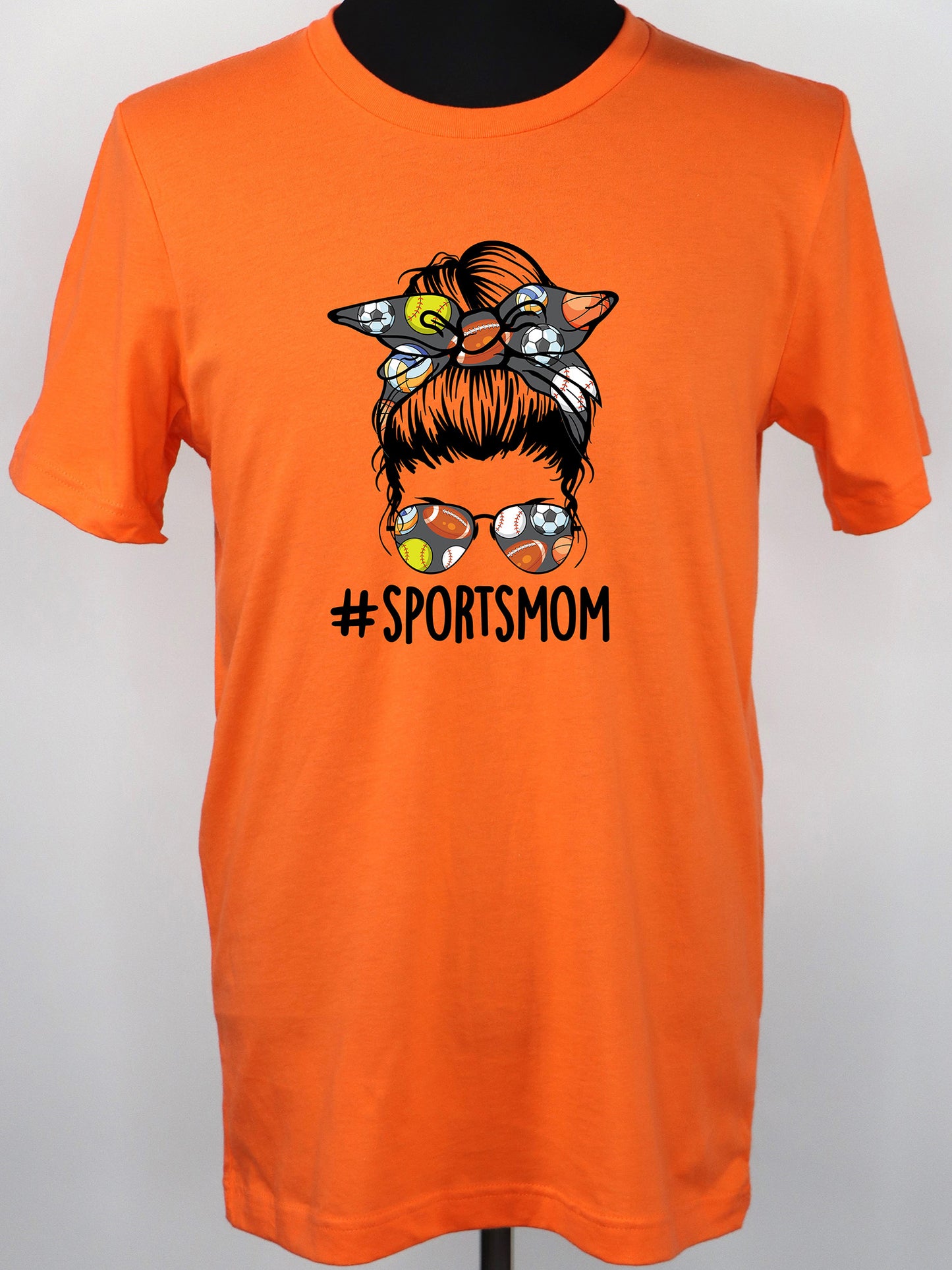 Multi Sports Mom TEE- Multiple Colors