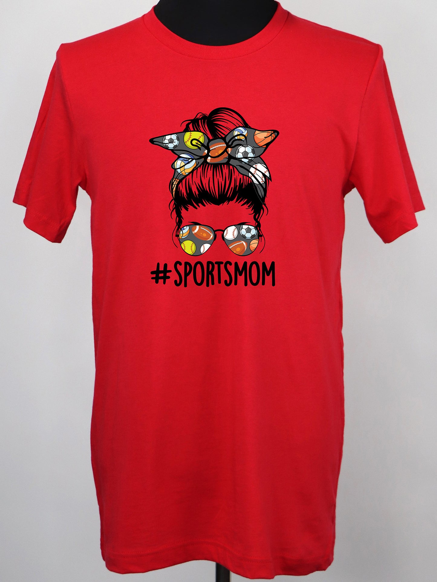 Multi Sports Mom TEE- Multiple Colors