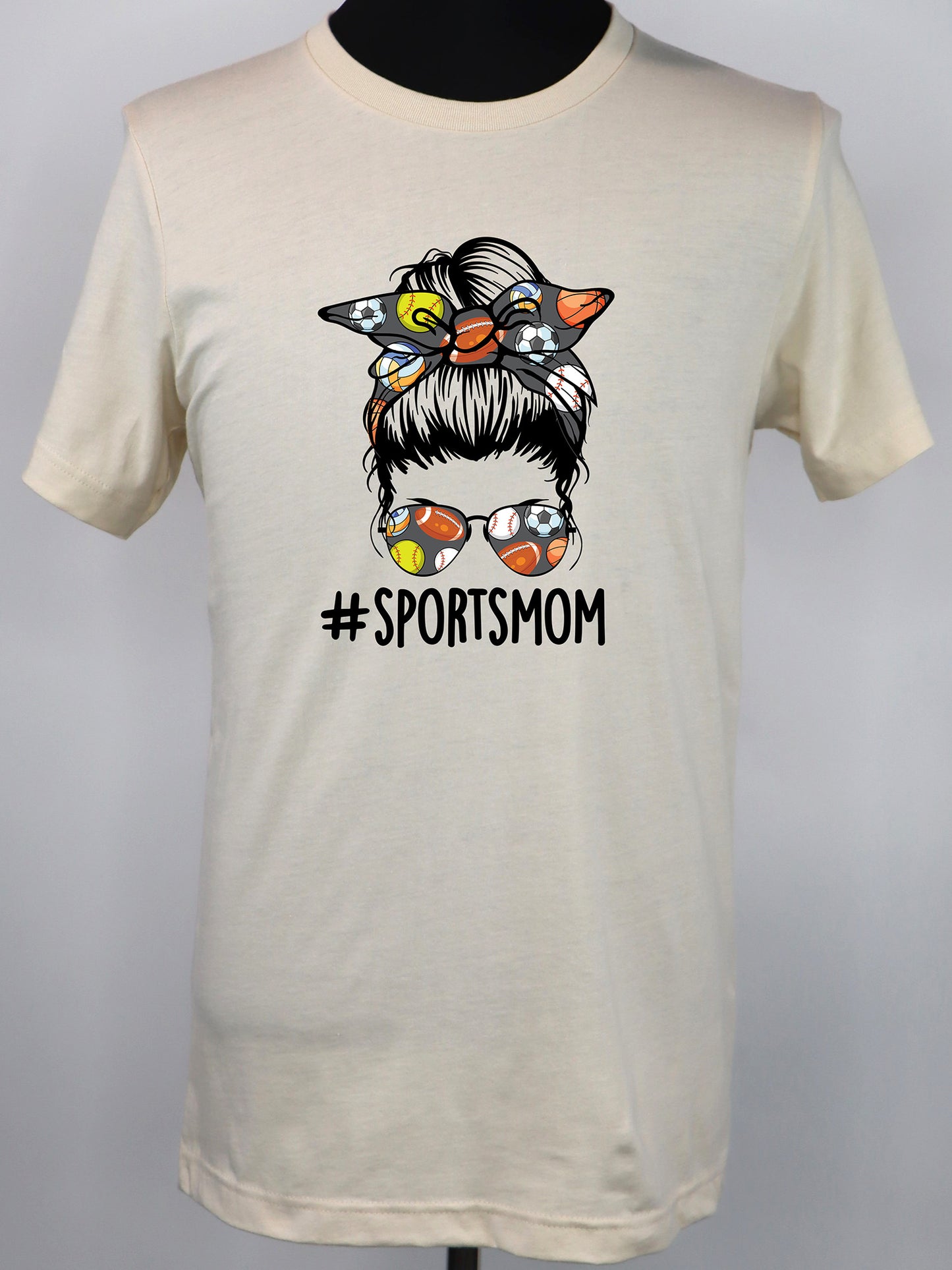 Multi Sports Mom TEE- Multiple Colors