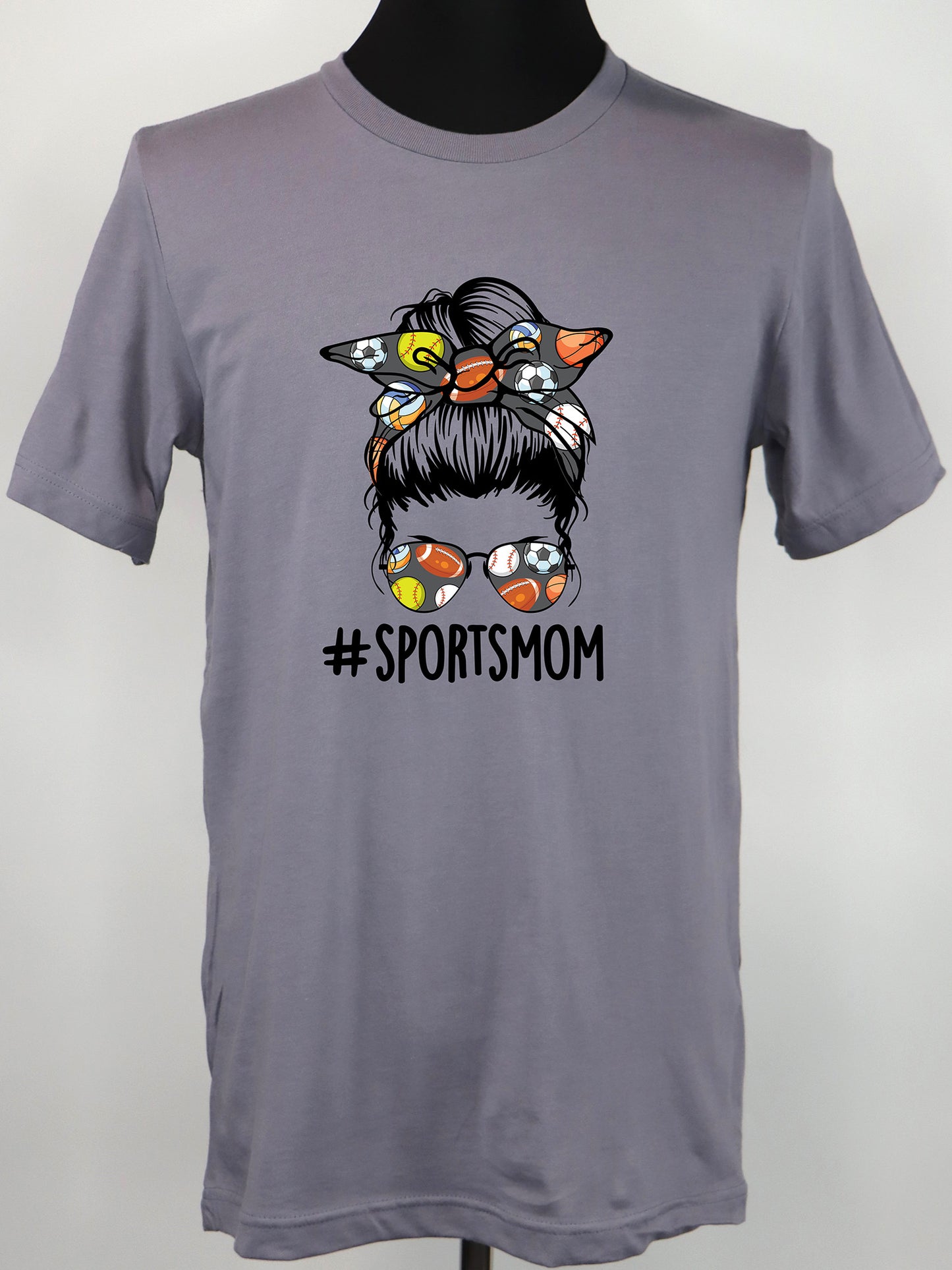 Multi Sports Mom TEE- Multiple Colors