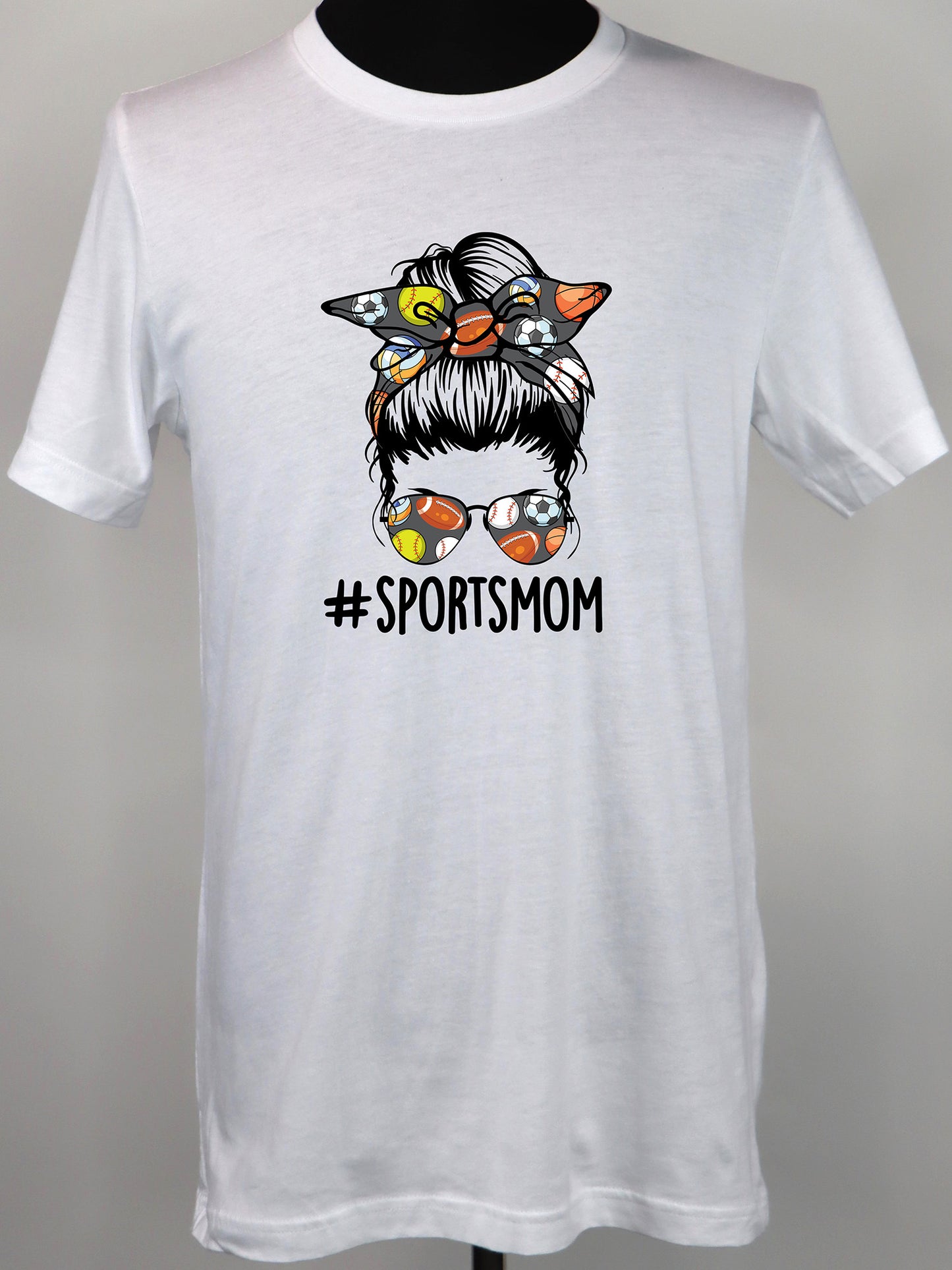 Multi Sports Mom TEE- Multiple Colors