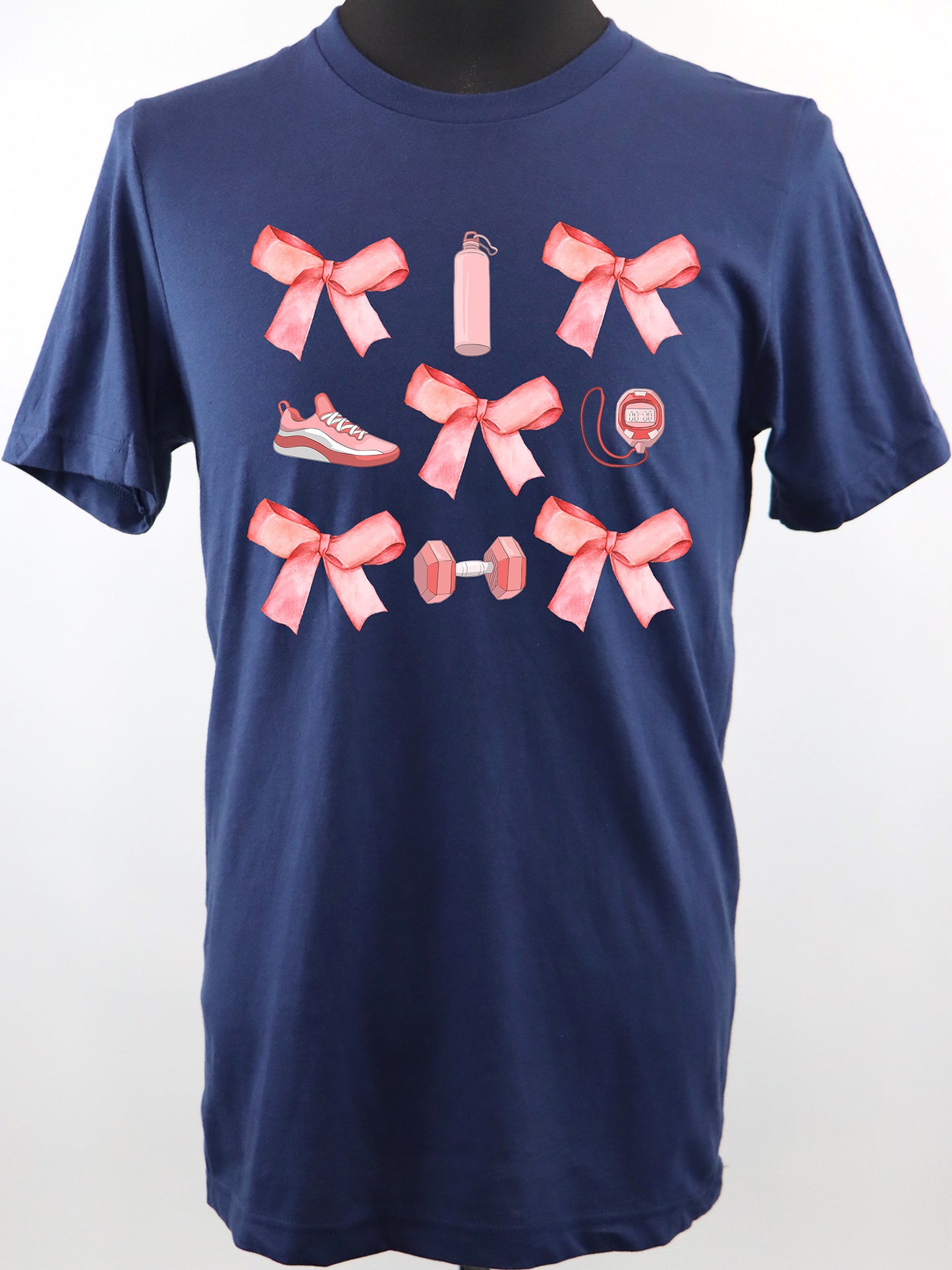 Workout Coquette (pink) TEE- Multiple Colors