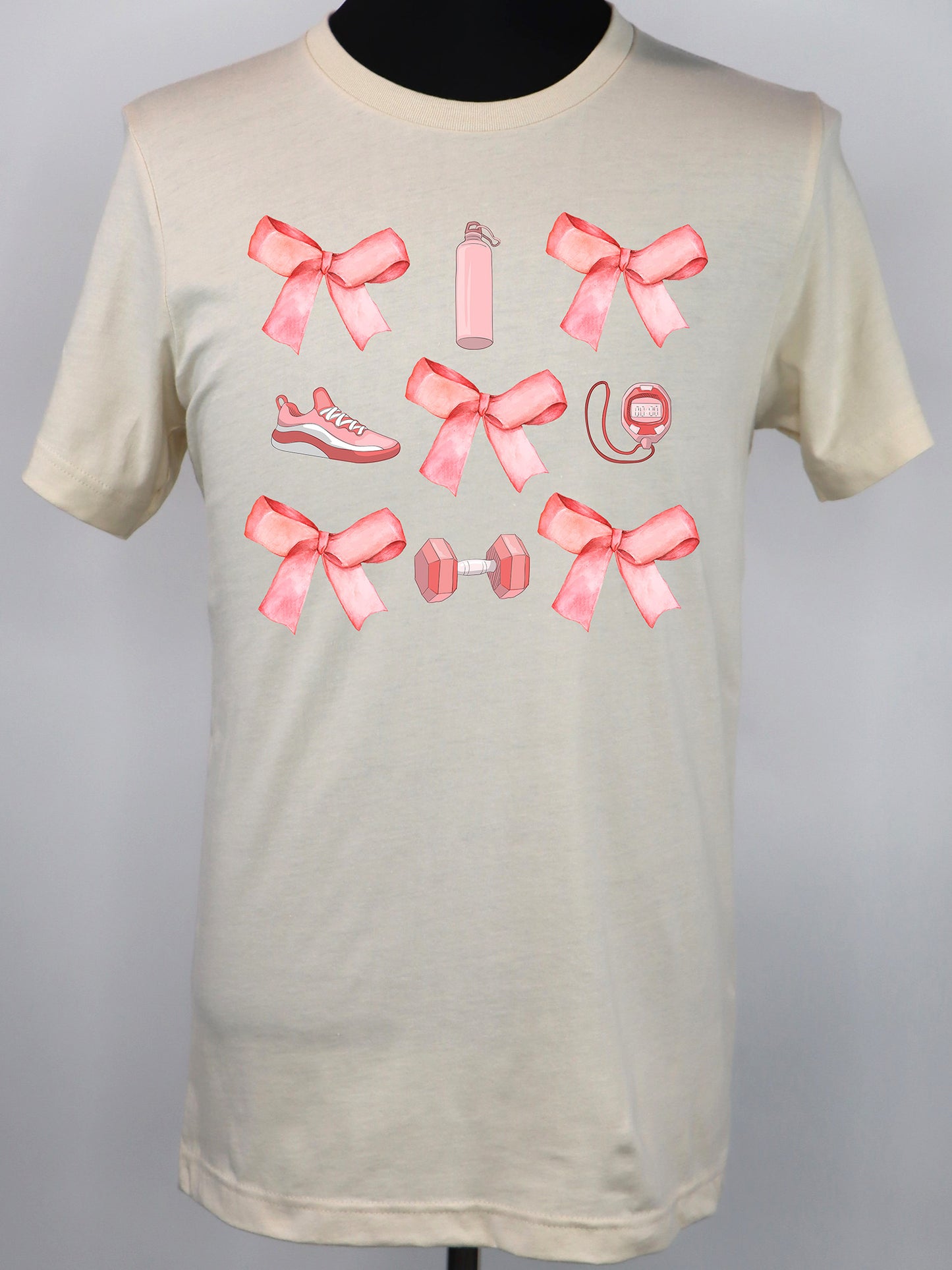 Workout Coquette (pink) TEE- Multiple Colors