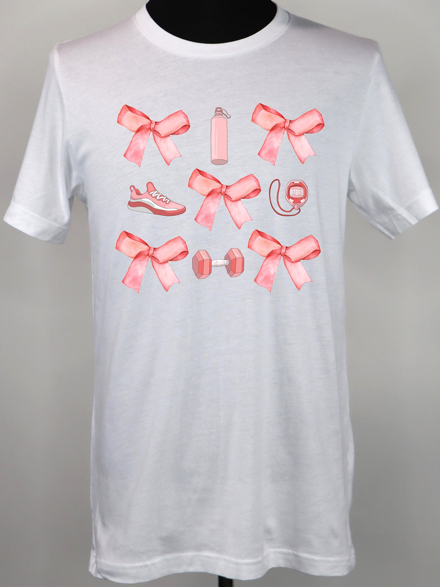 Workout Coquette (pink) TEE- Multiple Colors