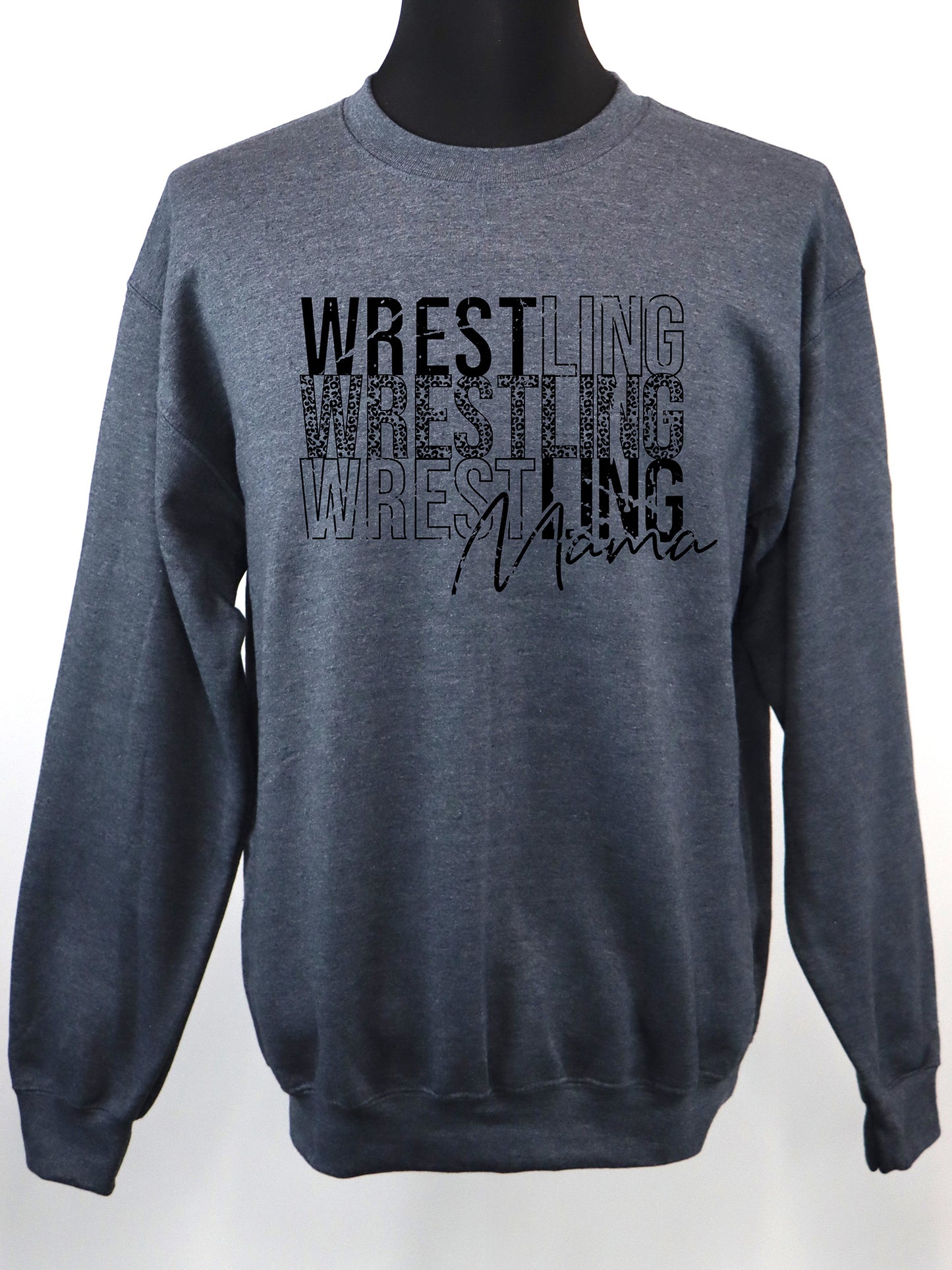 Wrestling Mama CREWNECK- Multiple Colors
