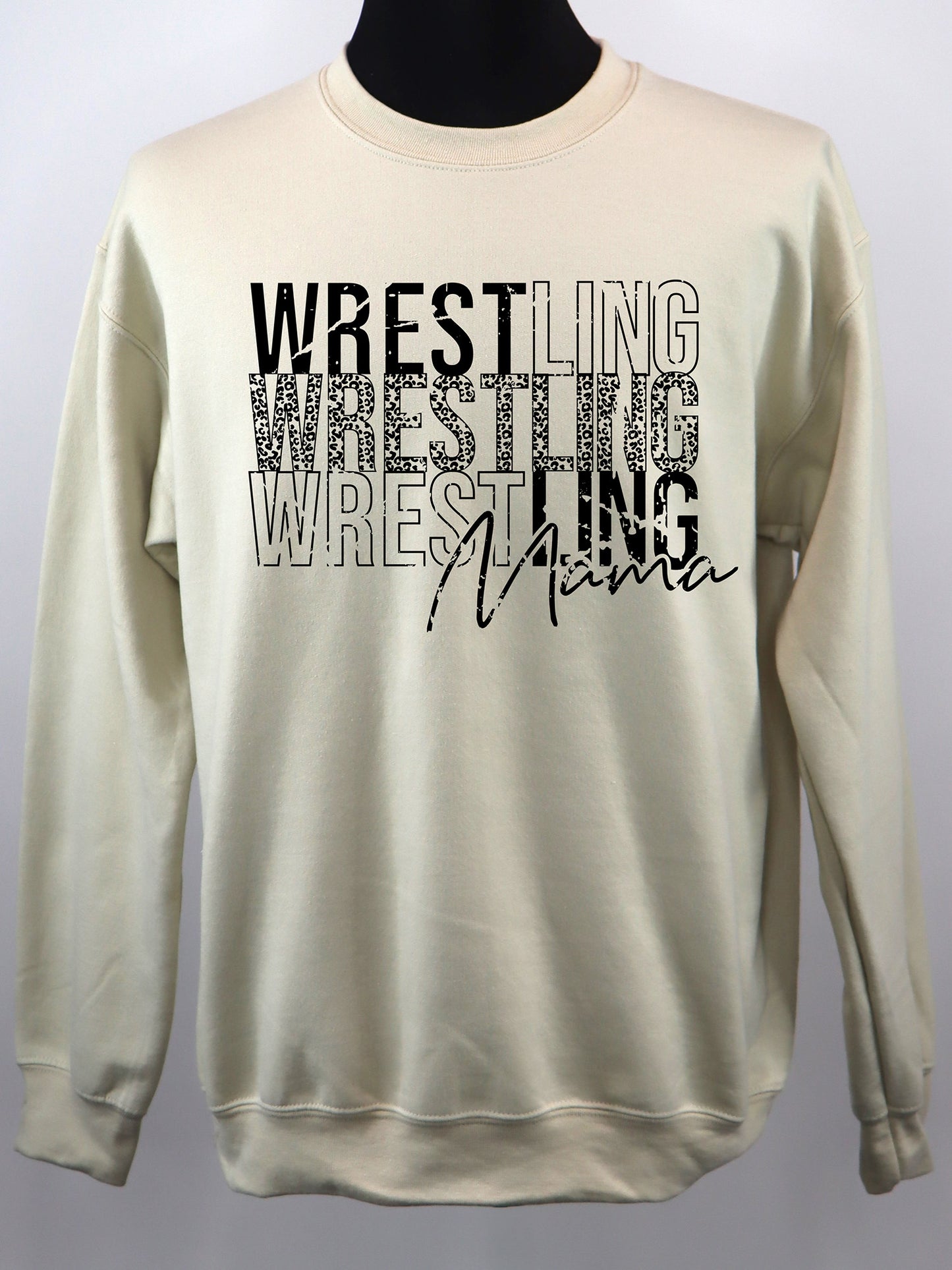 Wrestling Mama CREWNECK- Multiple Colors