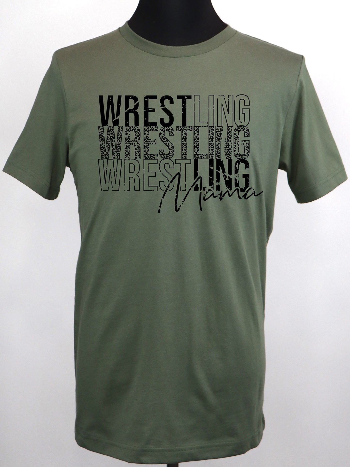 Wrestling Mama TEE- Multiple Colors