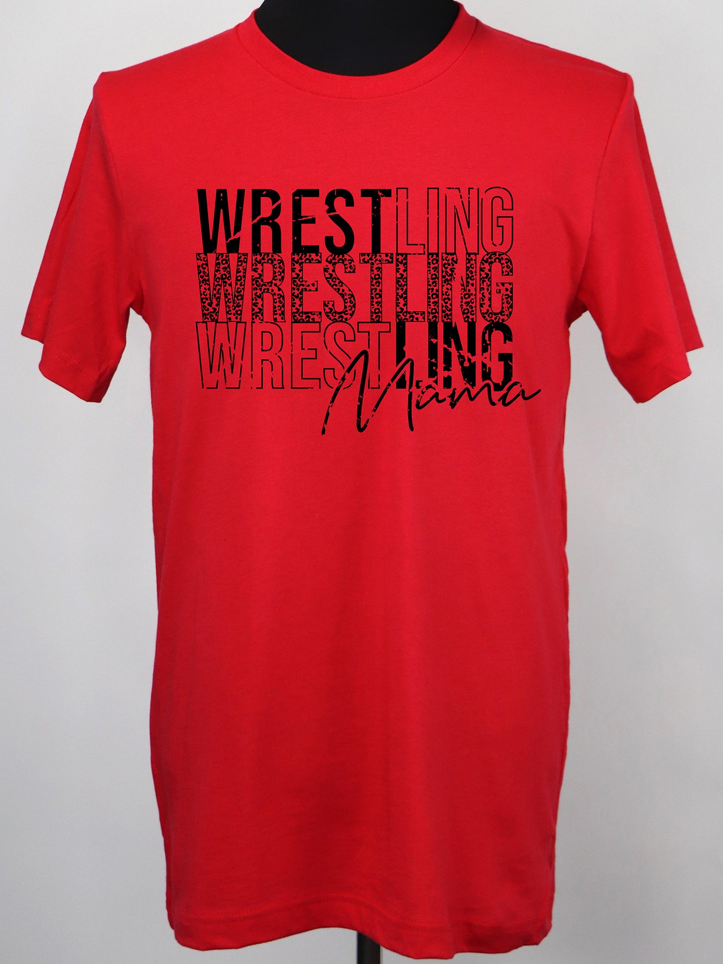 Wrestling Mama TEE- Multiple Colors