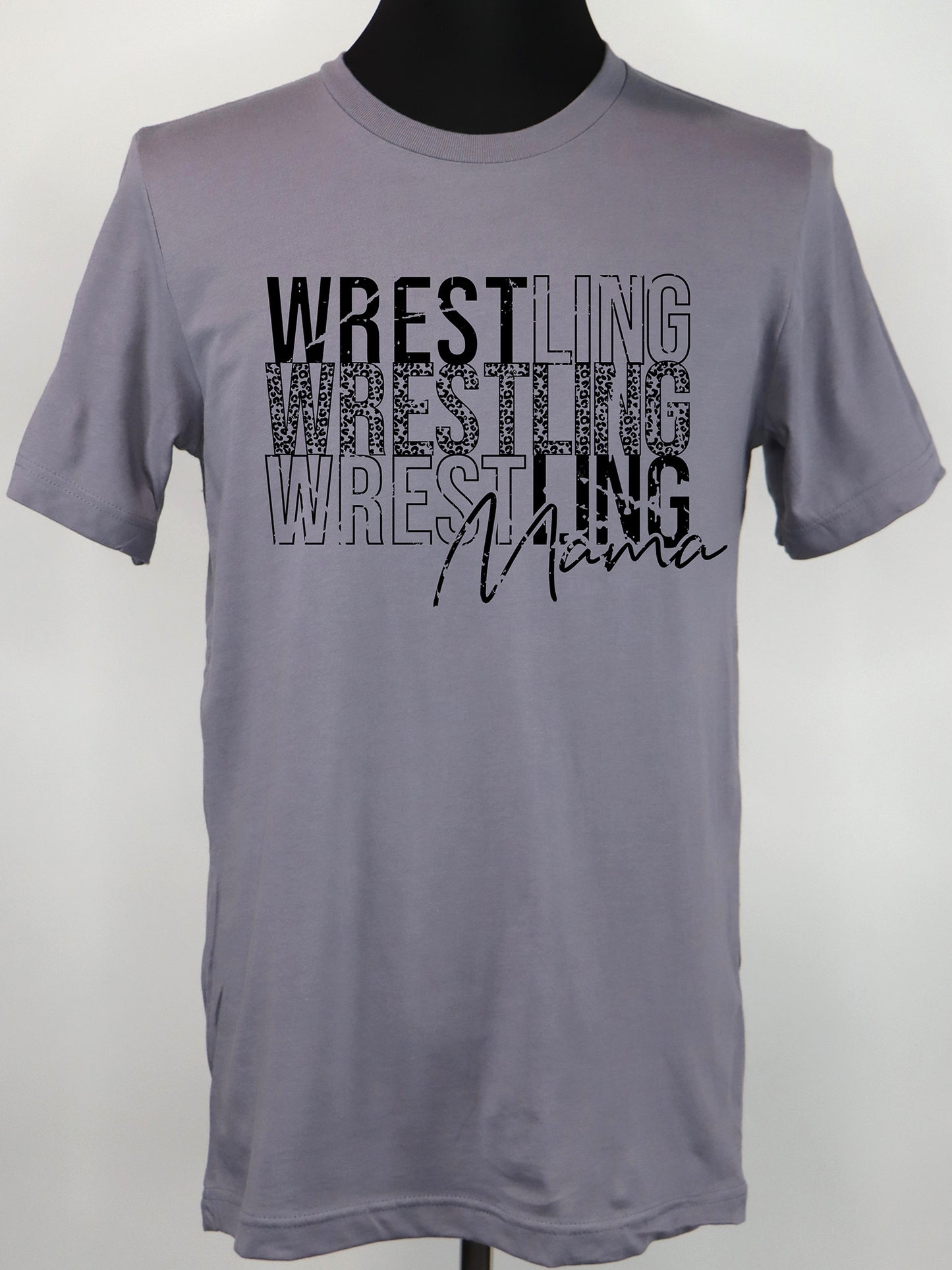 Wrestling Mama TEE- Multiple Colors