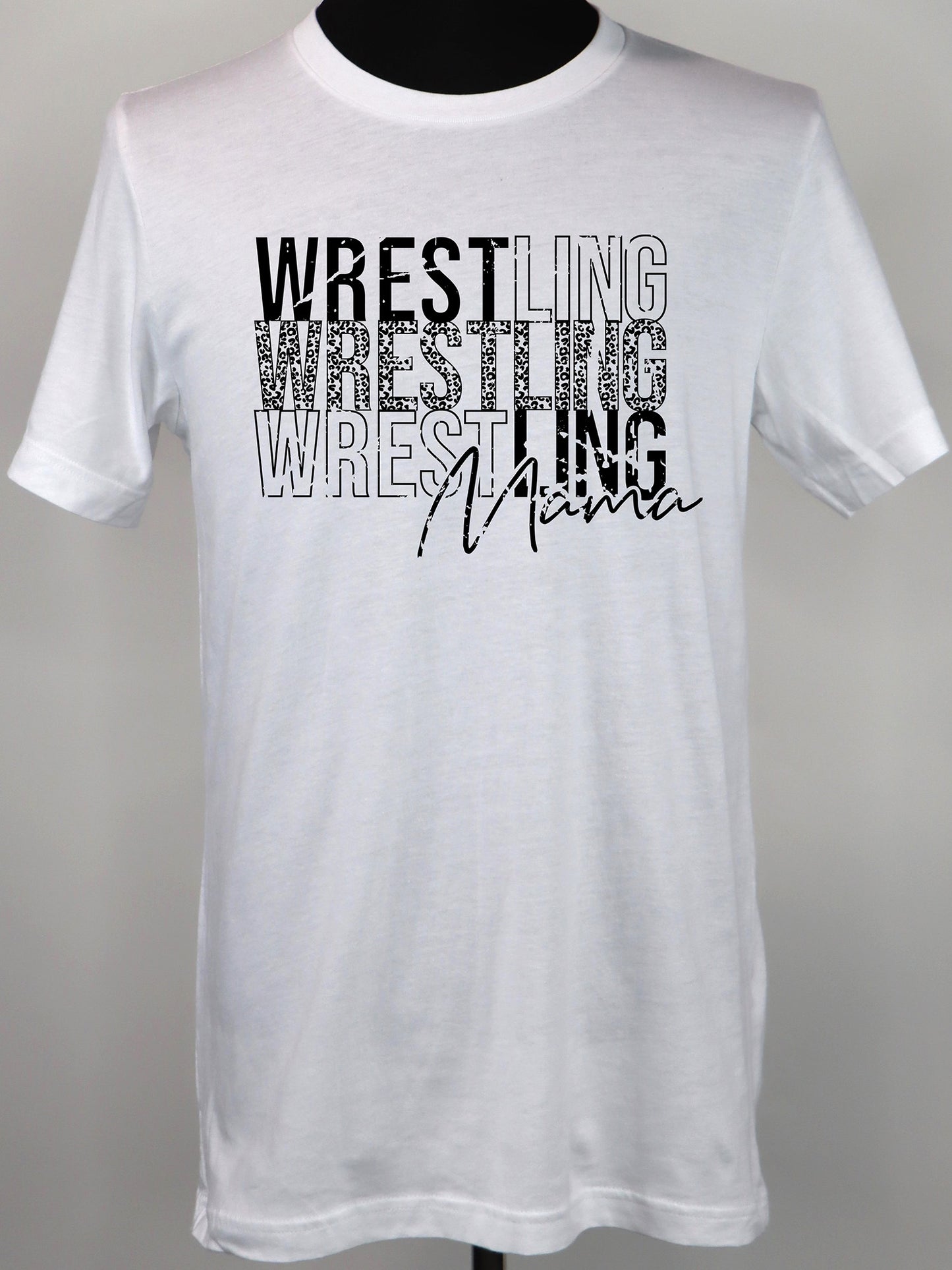 Wrestling Mama TEE- Multiple Colors