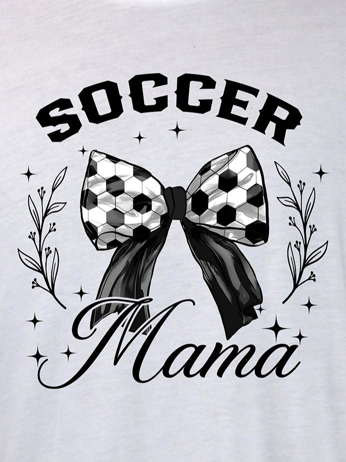 Soccer Mama Coquette TEE- Multiple Colors