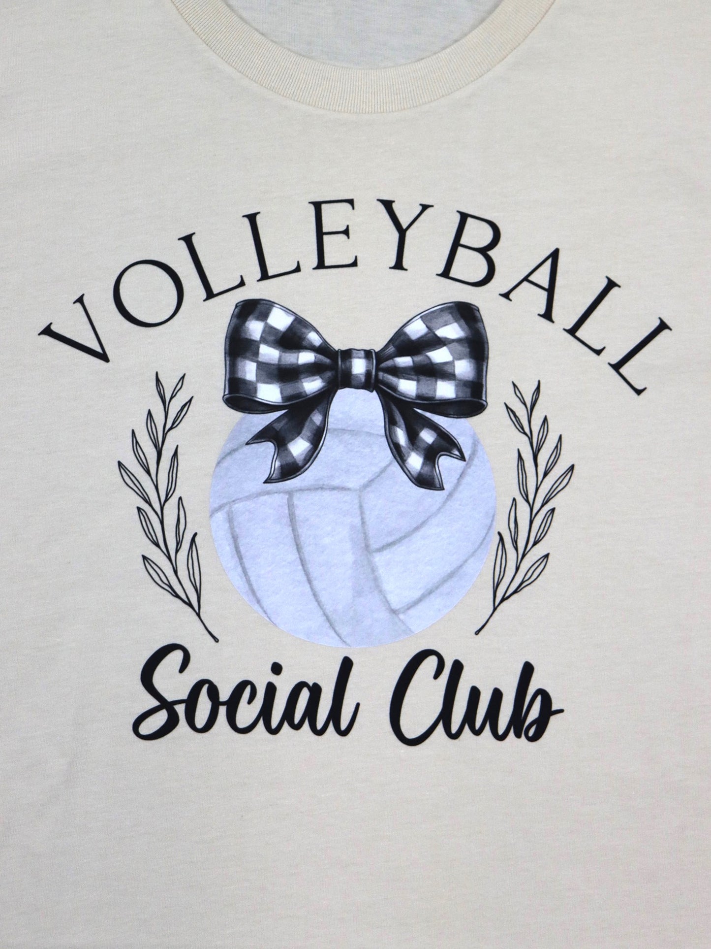 Volleyball Social Club TEE- Multiple Colors