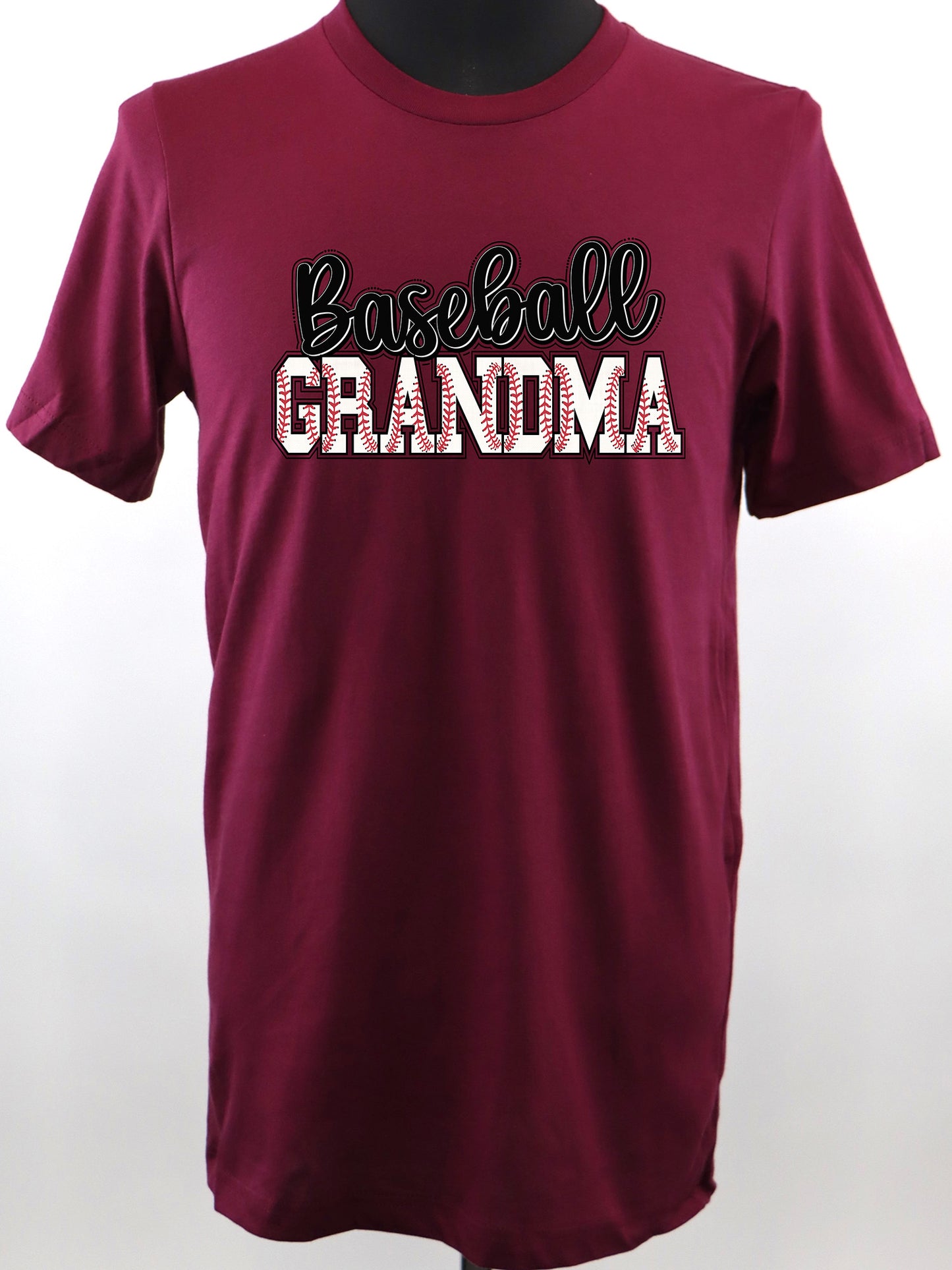 Baseball Grandma Baseball Letters- Variety of Colors