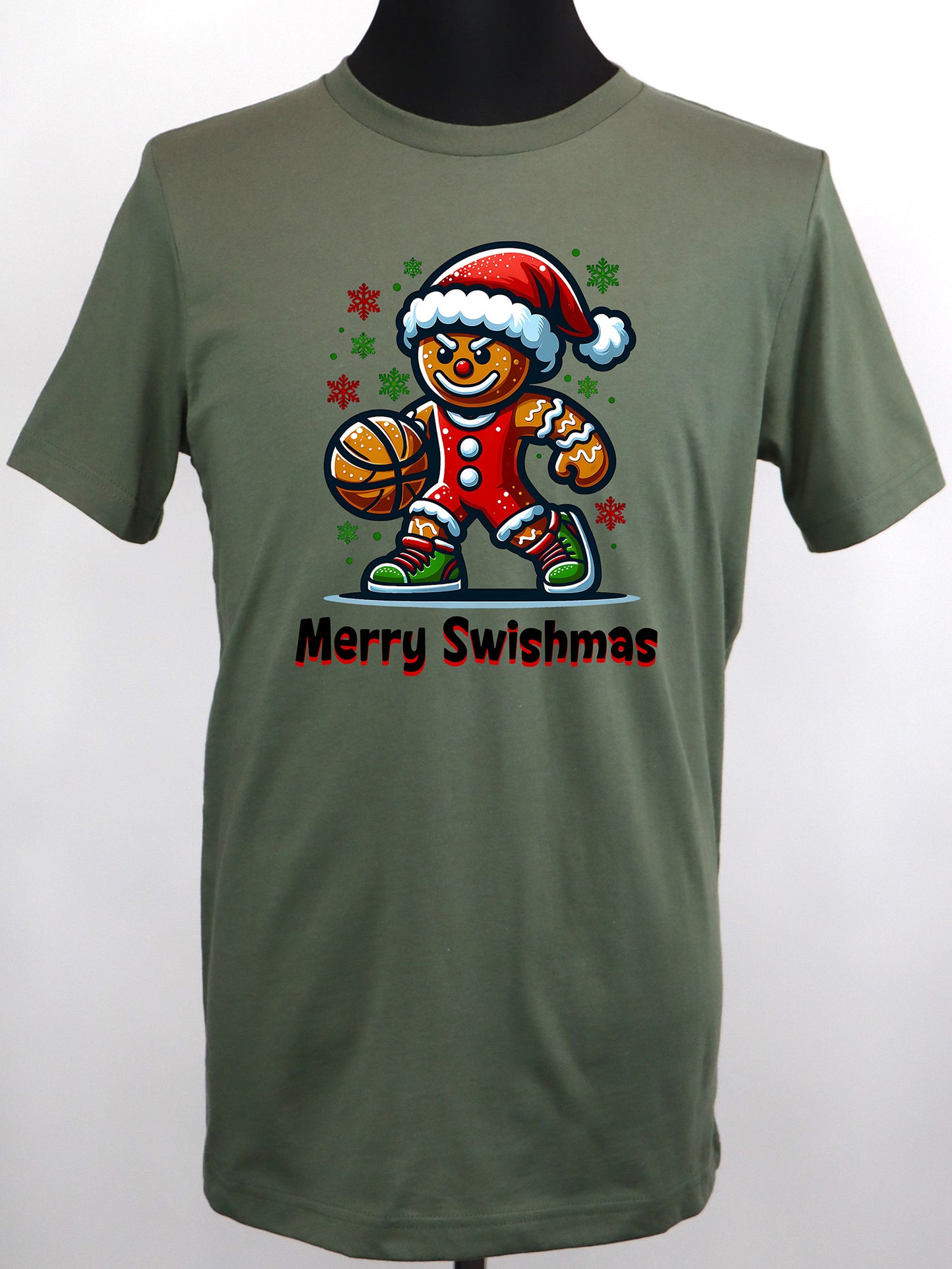 Basketball Christmas- Merry Swishmas- Variety of Colors