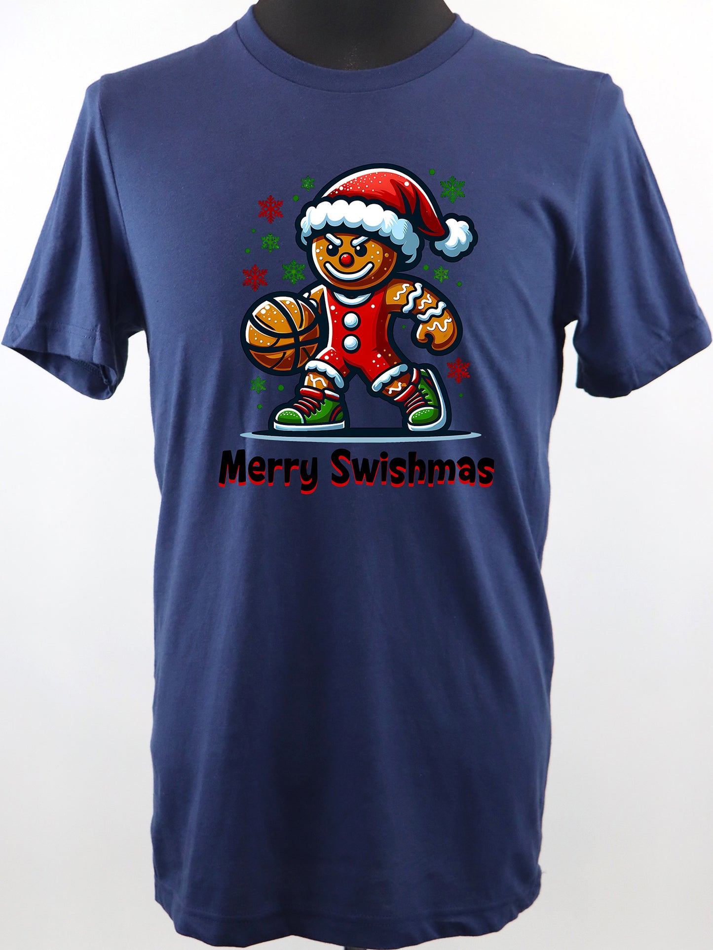 Basketball Christmas- Merry Swishmas- Variety of Colors