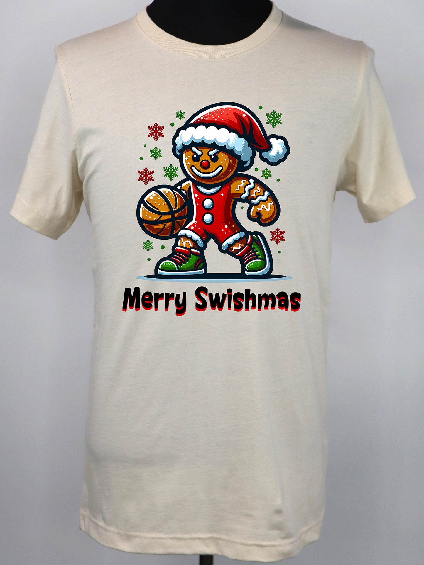 Basketball Christmas- Merry Swishmas- Variety of Colors