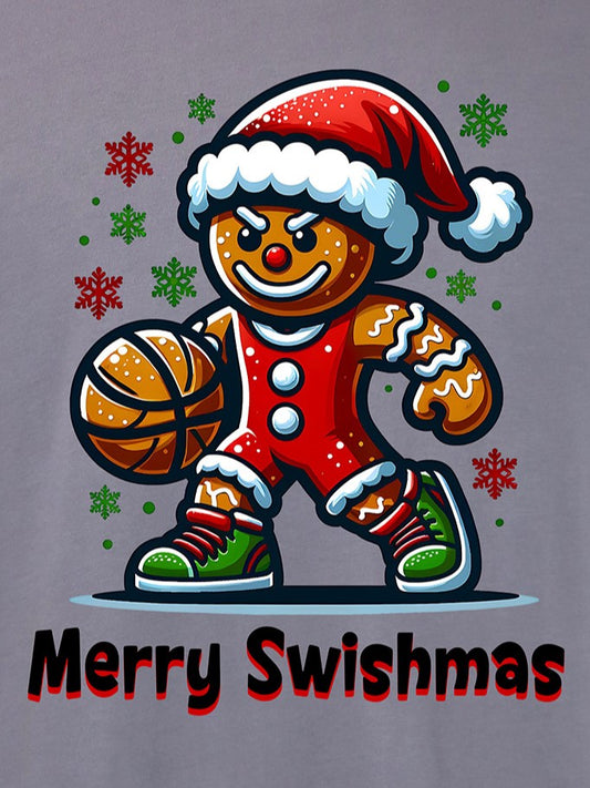 Basketball Christmas- Merry Swishmas- Variety of Colors