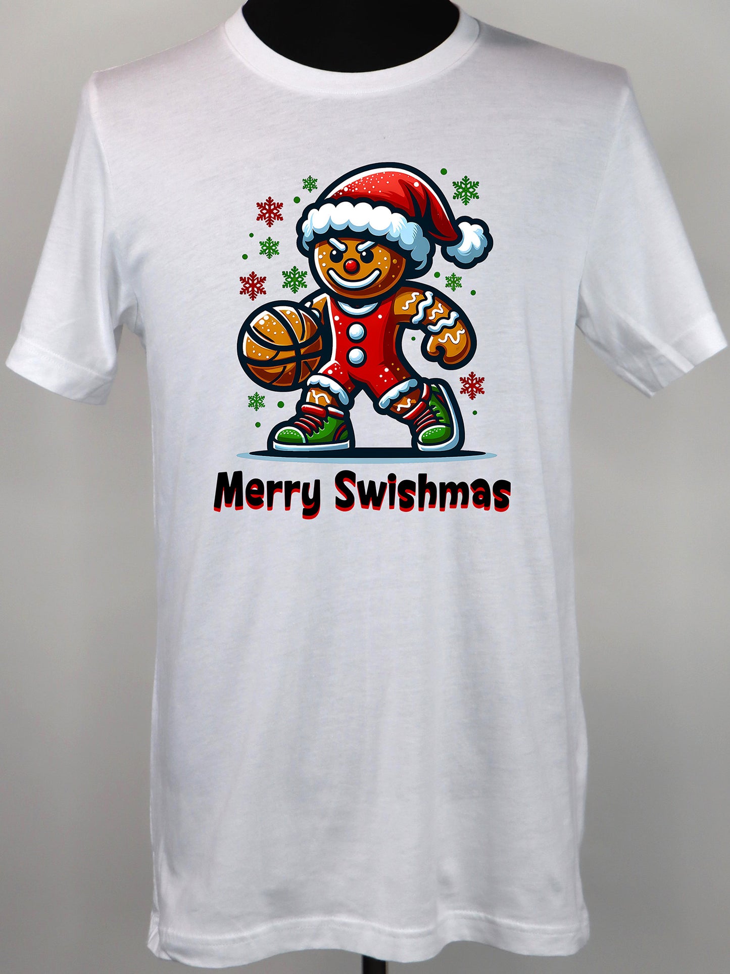 Basketball Christmas- Merry Swishmas- Variety of Colors