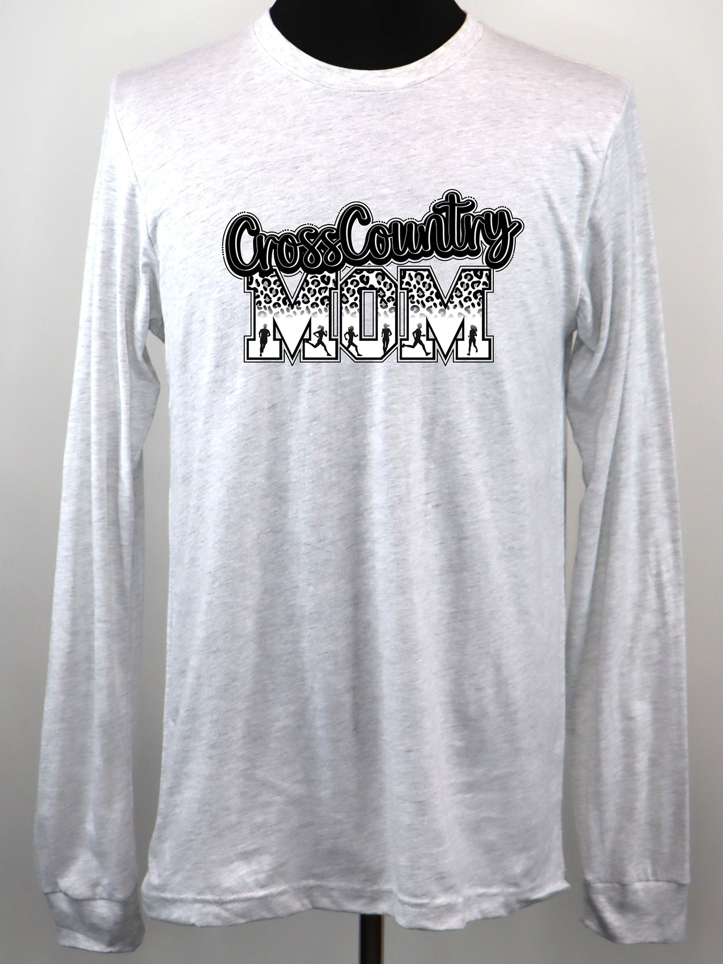 Cross Country Mom LONG SLEEVE TEE- Multiple Colors