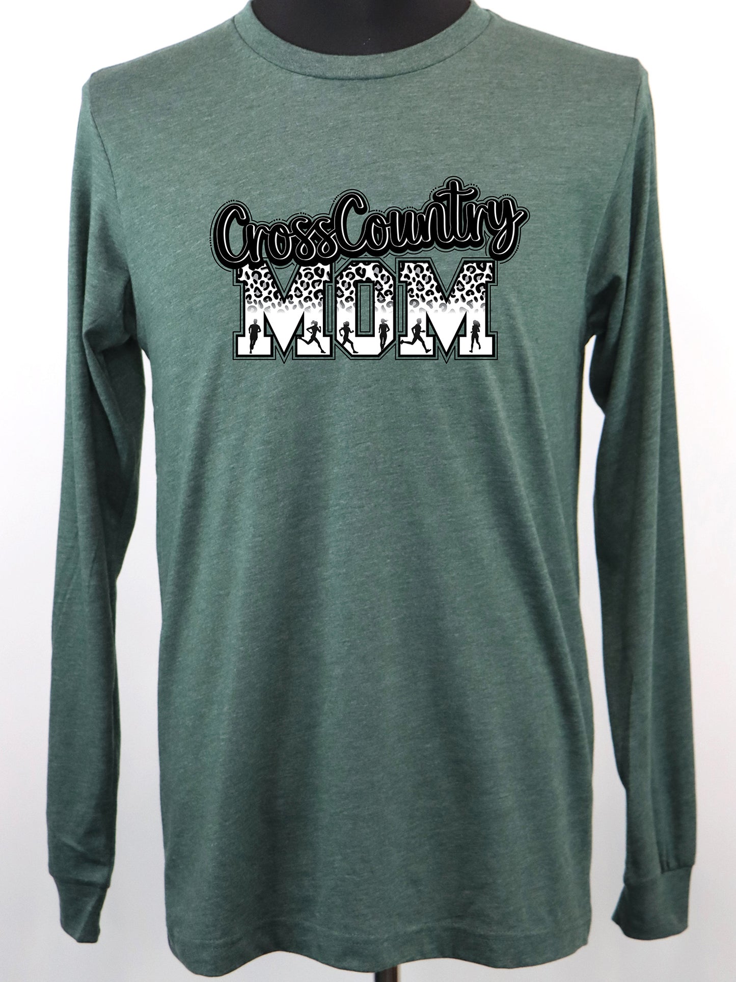 Cross Country Mom LONG SLEEVE TEE- Multiple Colors