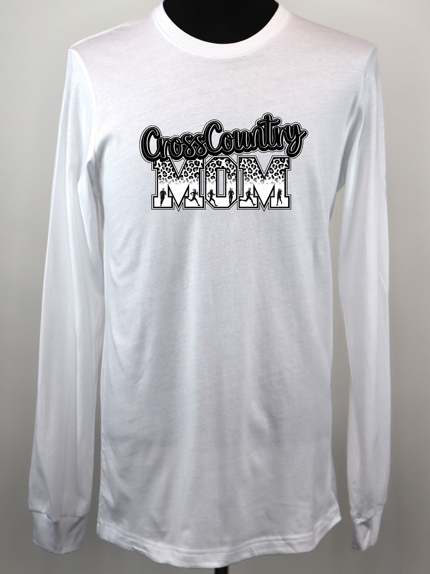 Cross Country Mom LONG SLEEVE TEE- Multiple Colors