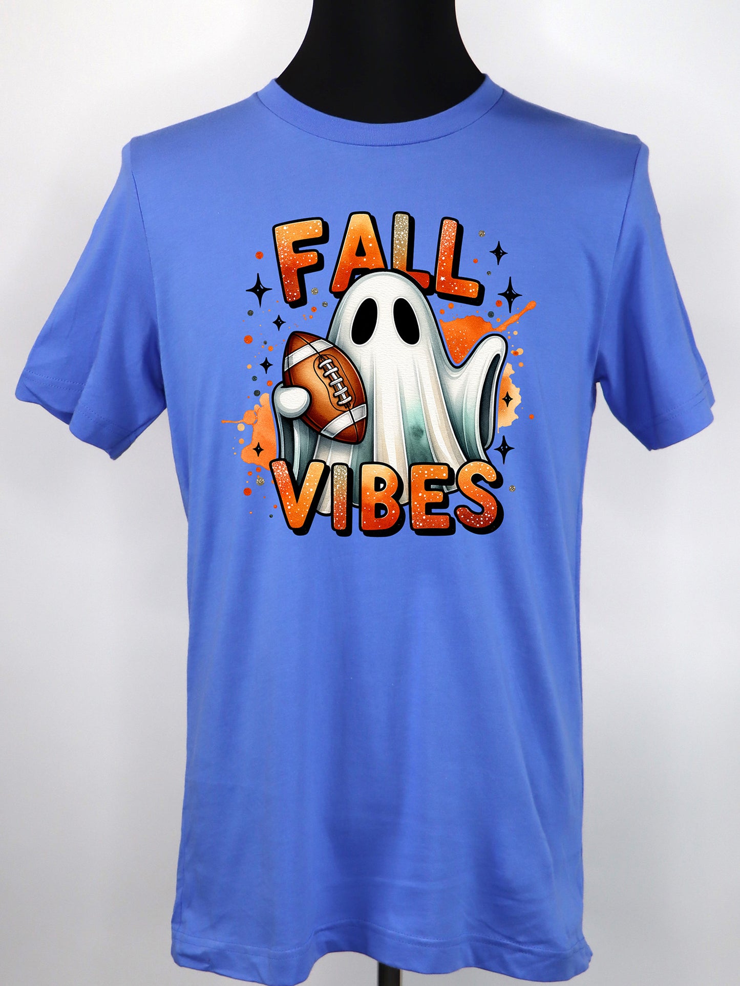 Fall Vibes- Football Ghost- Variety of Colors